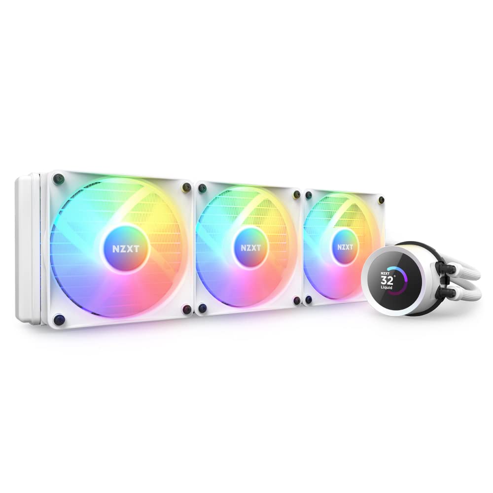 NZXT Kraken 360 RGB AIO Liquid CPU Cooler - 360mm Radiator with 1.54