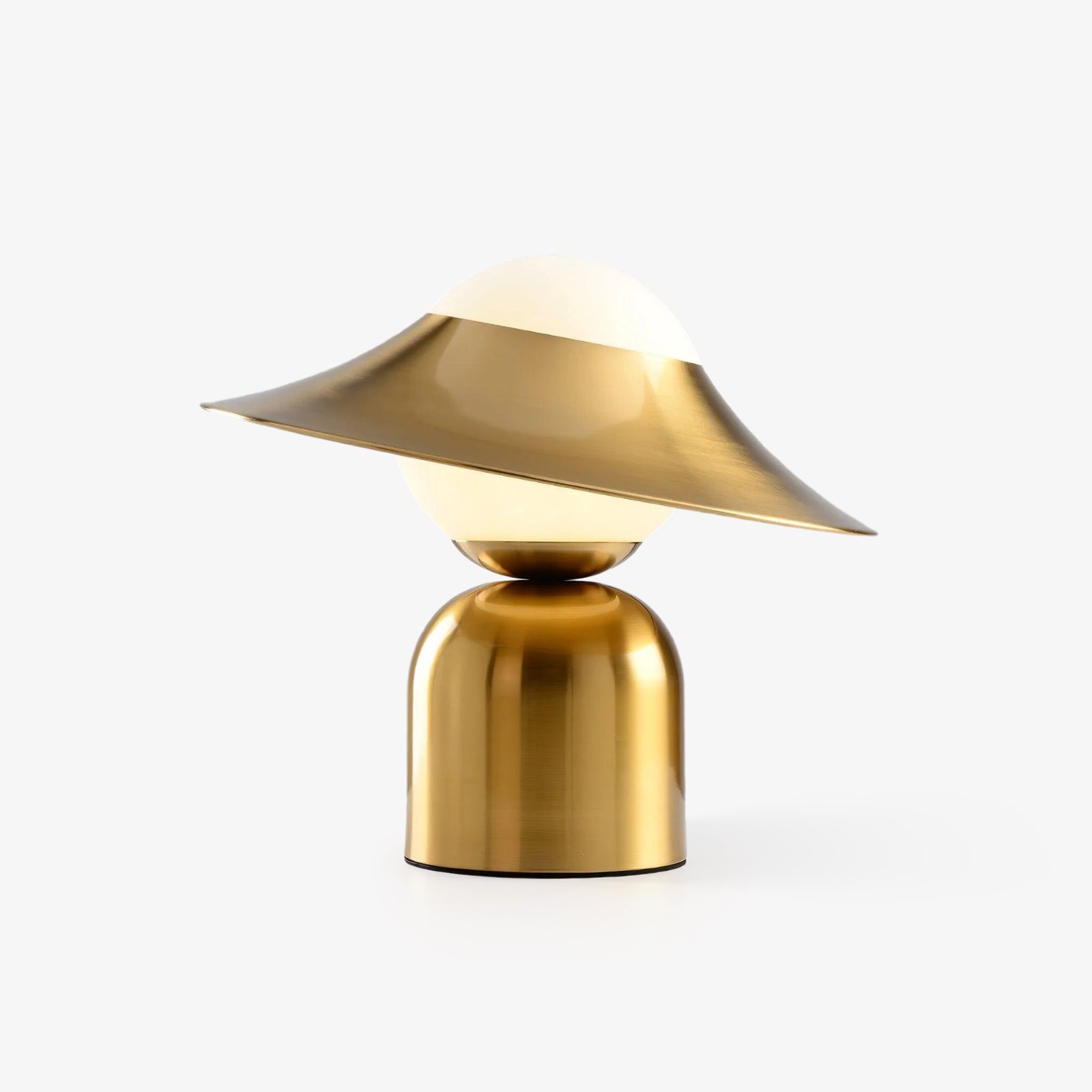 Bonbon Disc Table Lamp - Modern LED Night Light for Bedroom, Living Room & Office - Stylish Minimalist Desk Lamp with Adjustable Brightness, Perfect for Reading, Working & Relaxing