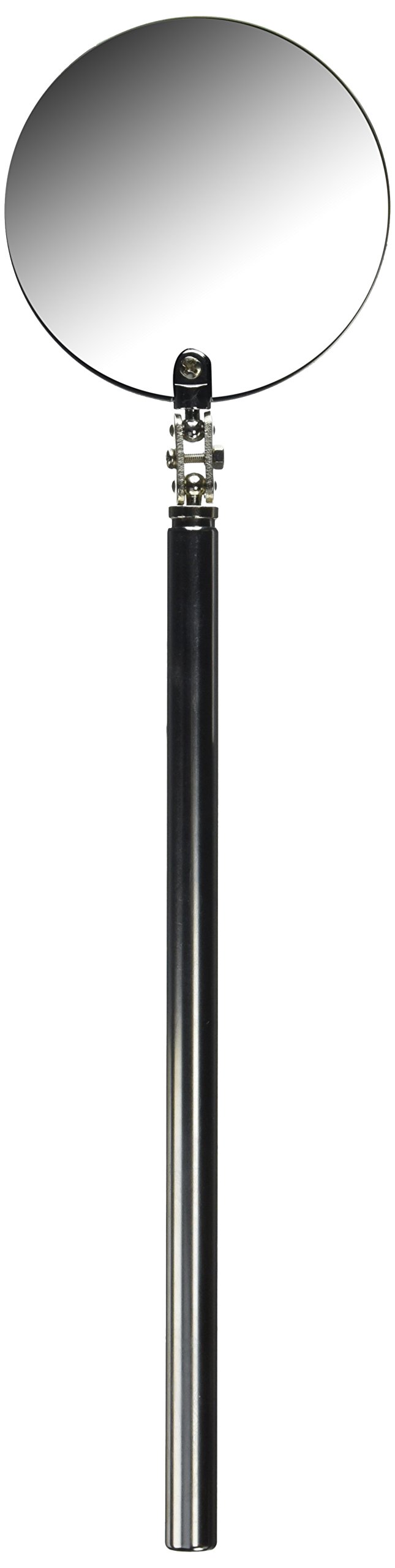 General Tools 5563 Stainless Steel Inspection Mirror with 2-Way Adjustable Head - Perfect for Automotive, HVAC & Plumbing Maintenance
