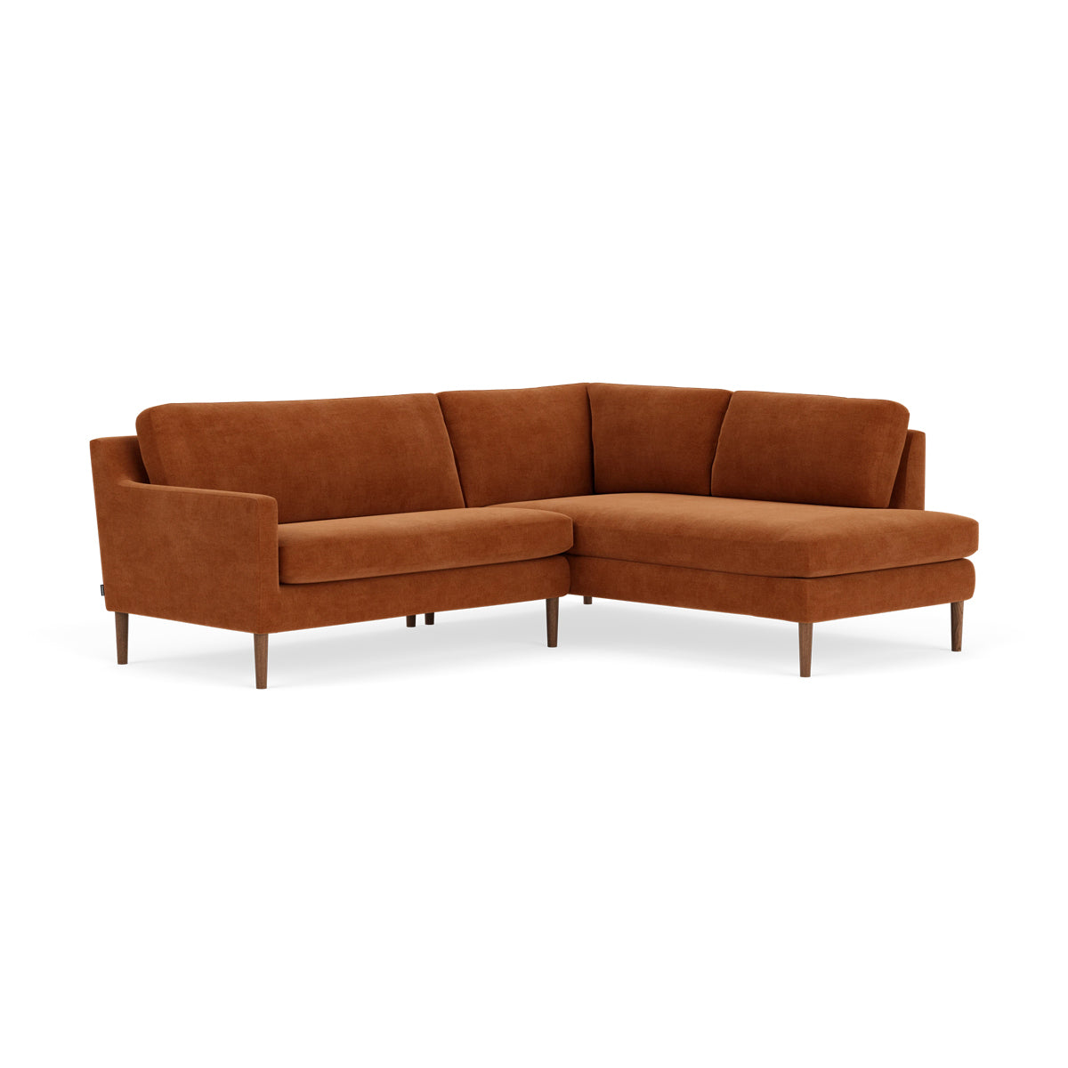 Astha Fabric Right Corner Sofa - Modern L-Shaped Sectional Couch for Living Room, Home Theater & Small Spaces | Comfortable & Stylish Lounge Furniture