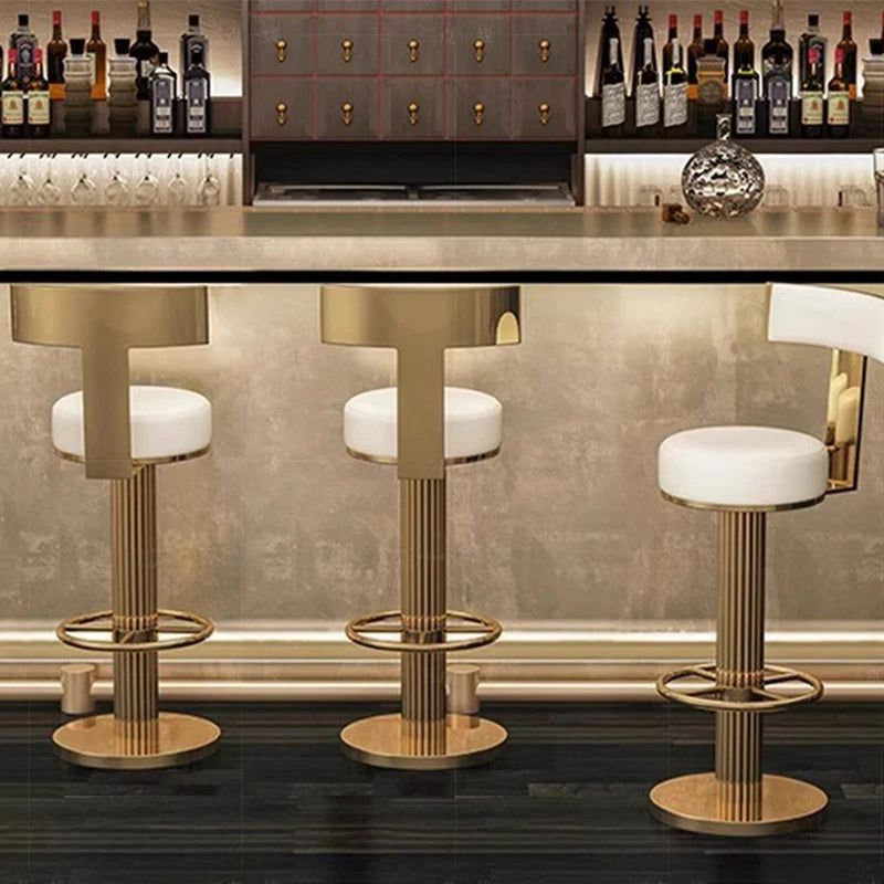 Premium Minimalist Bar Stool for Kitchen Island - Modern Counter Height Stool with Comfortable Seat - Perfect for Breakfast Bars, Home Kitchens and Dining Areas