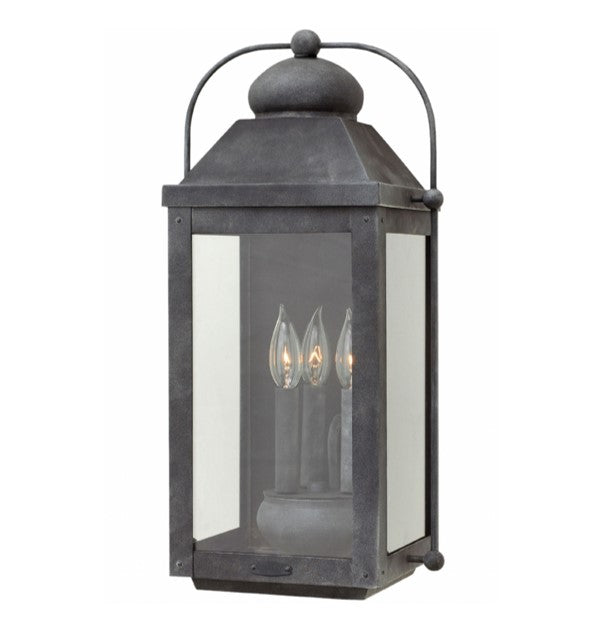 Meeton Outdoor Wall Lantern - Waterproof LED Porch Light with Motion Sensor, Dusk to Dawn Lighting for Patio, Garden, Front Door & Backyard (Black) - Perfect for Home Security and Landscape Illumination