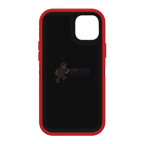 iPhone 15 Pro Max Shockproof Defender Case - Heavy Duty Protection, Anti-Scratch & Anti-Drop Cover (Red) | Perfect for Outdoor Activities, Travel & Daily Use
