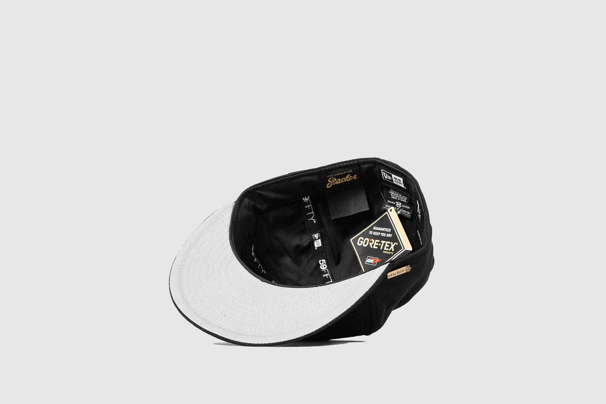 GORE-TEX 59FIFTY X PACKER Waterproof Baseball Cap - Cold Weather & Outdoor Activities - Hiking, Camping, Fishing & Sports