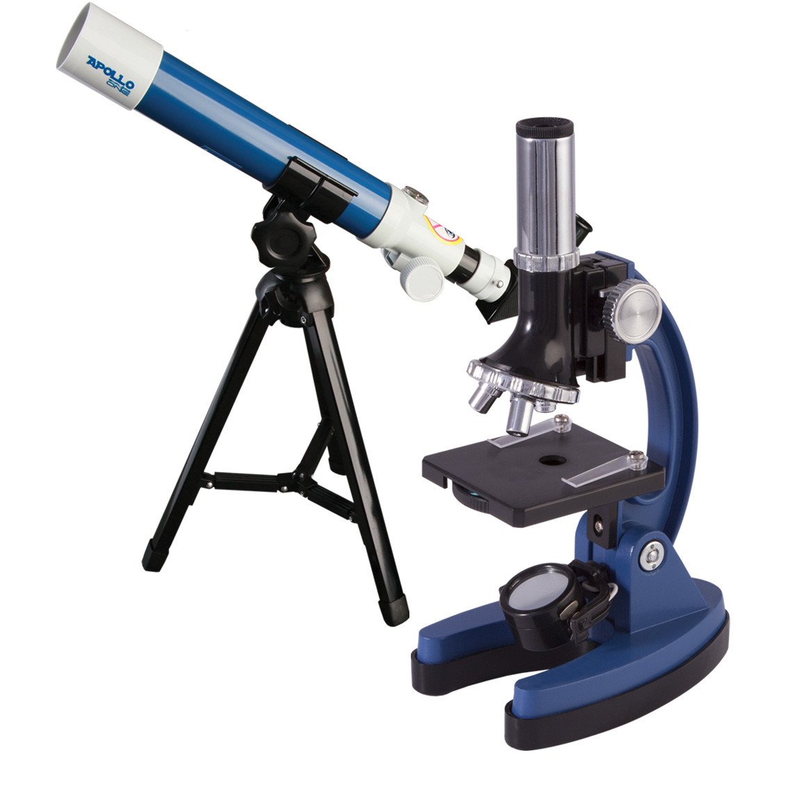 Explore One Apollo Microscope & Telescope Set for Kids - 100X-1200X Magnification, Portable Science Kit for STEM Learning, Home & Outdoor Exploration
