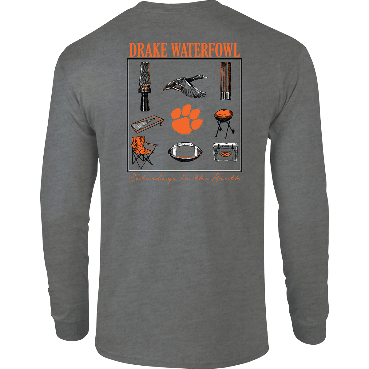 Clemson Sportsman T-Shirt for Men - Comfortable Cotton Fan Apparel - Perfect for Game Day, Tailgating & Casual Wear