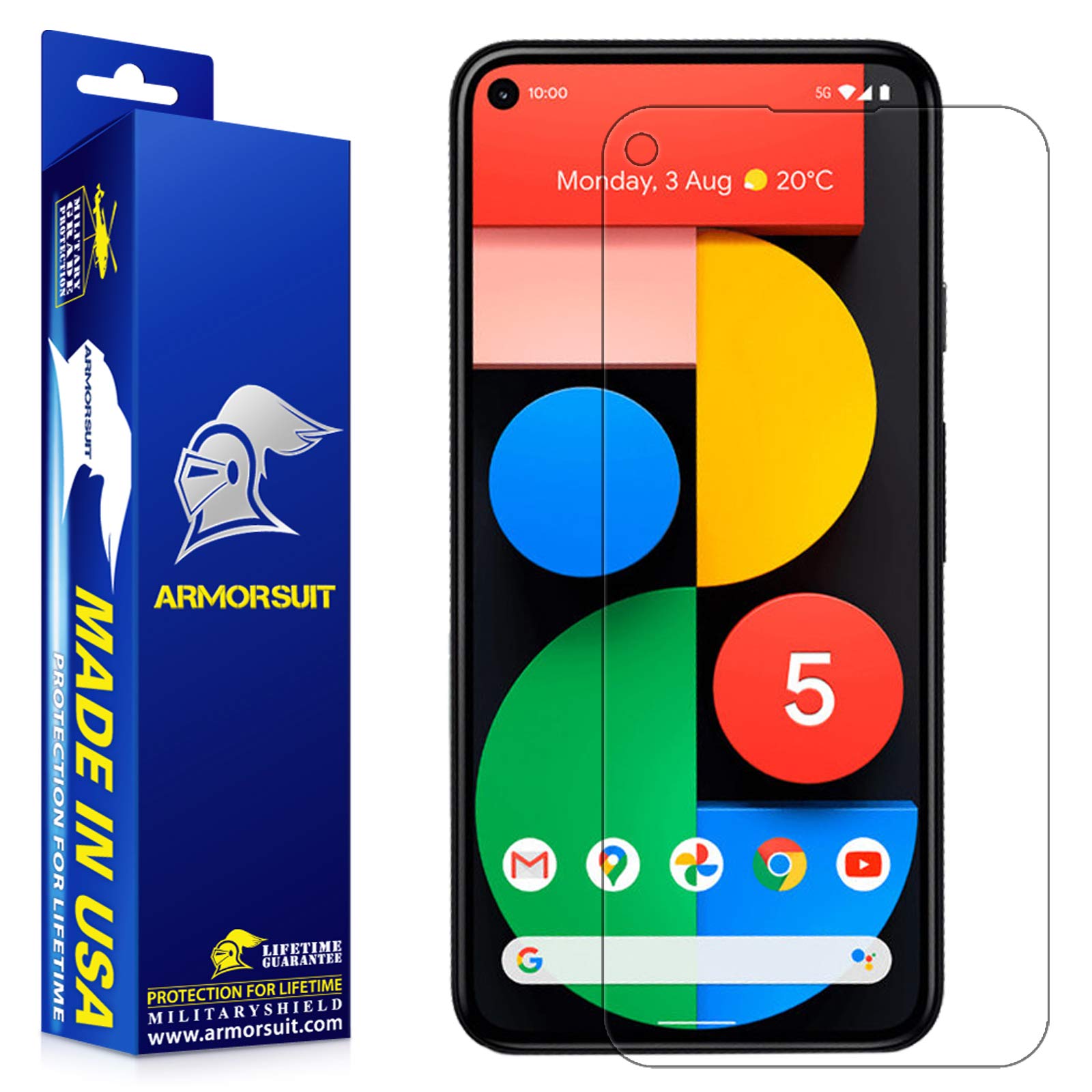 ArmorSuit MilitaryShield Google Pixel 5 Screen Protector - HD Clear for Max Protection