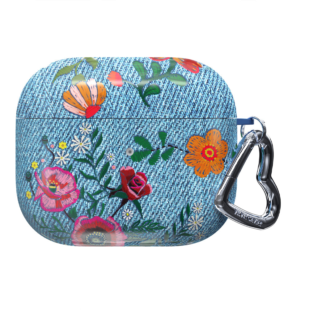 Stylish Floral AirPod Case - Cute & Protective Cover for Apple AirPods 1/2/3 & Pro - Perfect for Travel, Work & Everyday Use