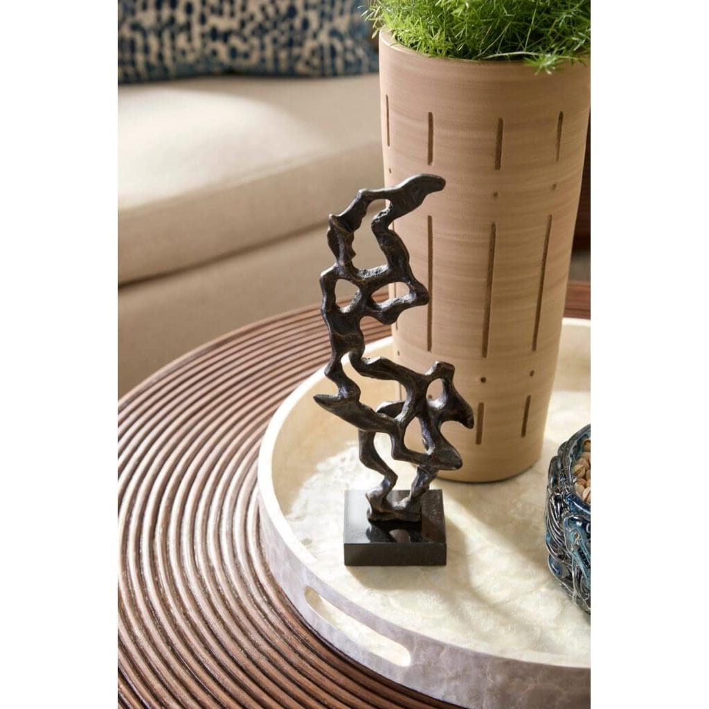 Cyan Design 11557 Madeira Vase - Small Terracotta Pot for Home Decor, Table Centerpiece, and Wedding Floral Arrangements
