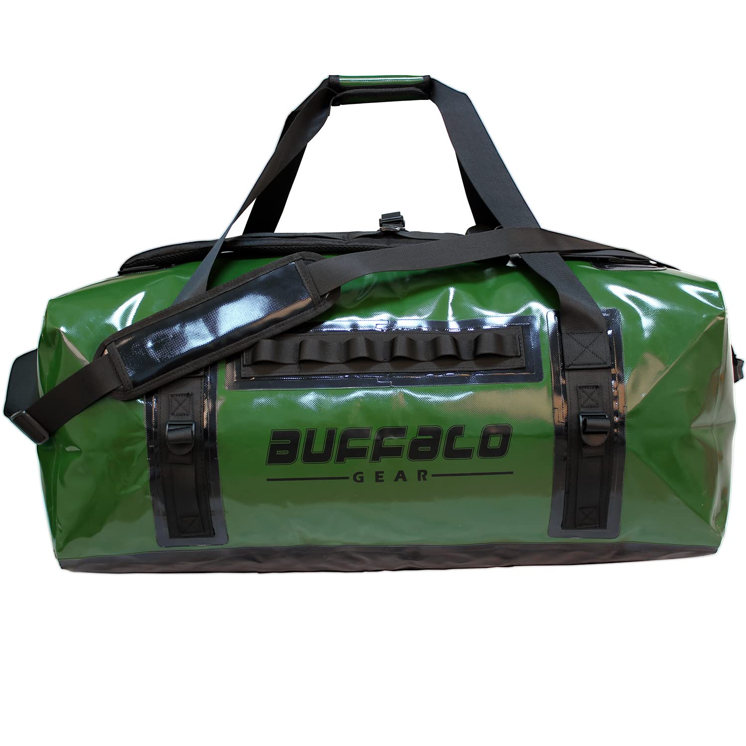 Buffalo Gear 120L Waterproof Duffel Bag - Large Dry Bag for Travel, Hunting, Camping, Boating & Motorcycling | Keep Gear Dry in Any Weather | Perfect for Outdoor Adventures & Water Sports