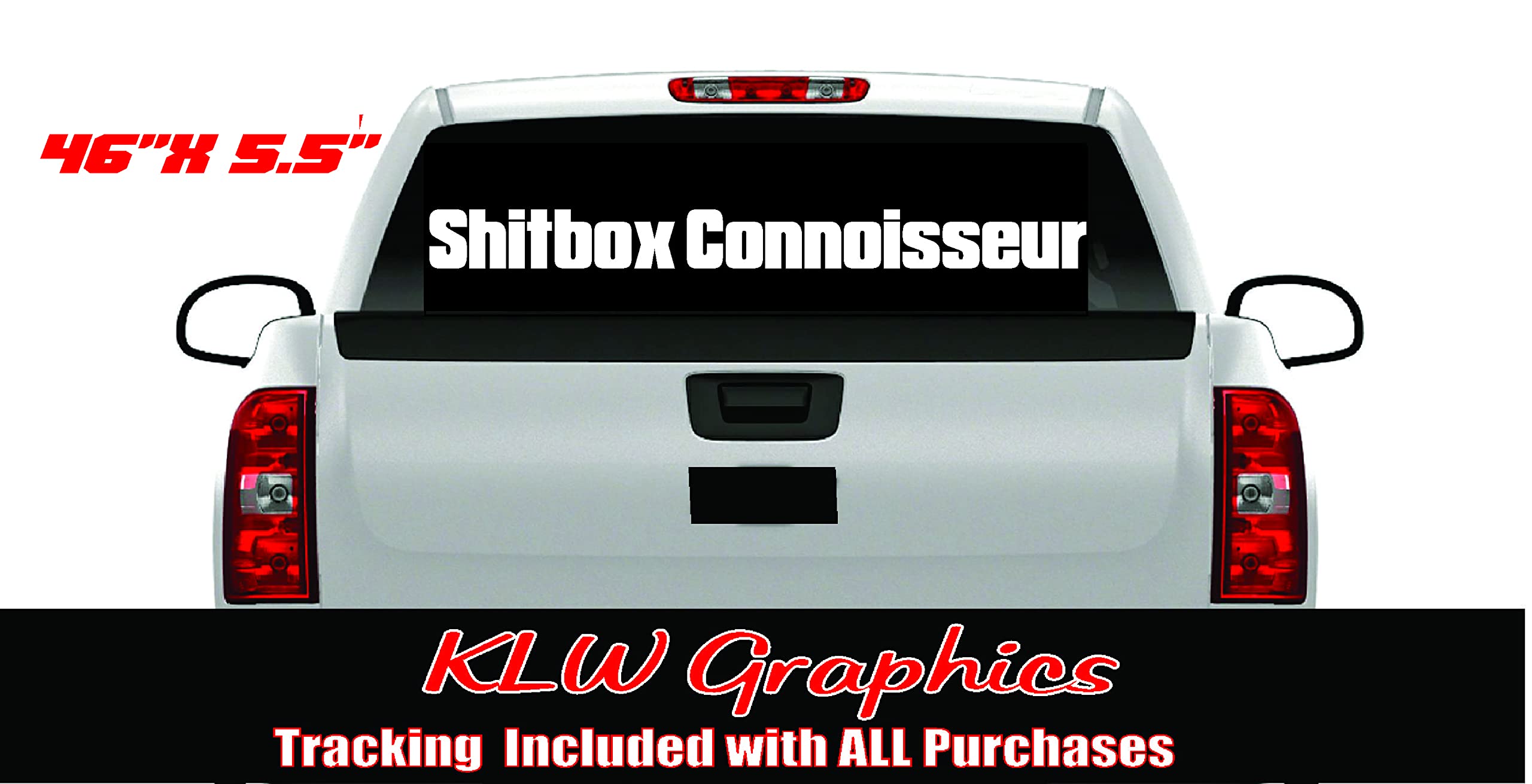 SHITBOX Connoisseur 4x4 Offroad Stickers - Certified Grand Turbo Diesel Truck Decals | Funny Car Accessories for Trucks, SUVs & Off-Road Vehicles | Perfect for Bumpers, Windows & Gear
