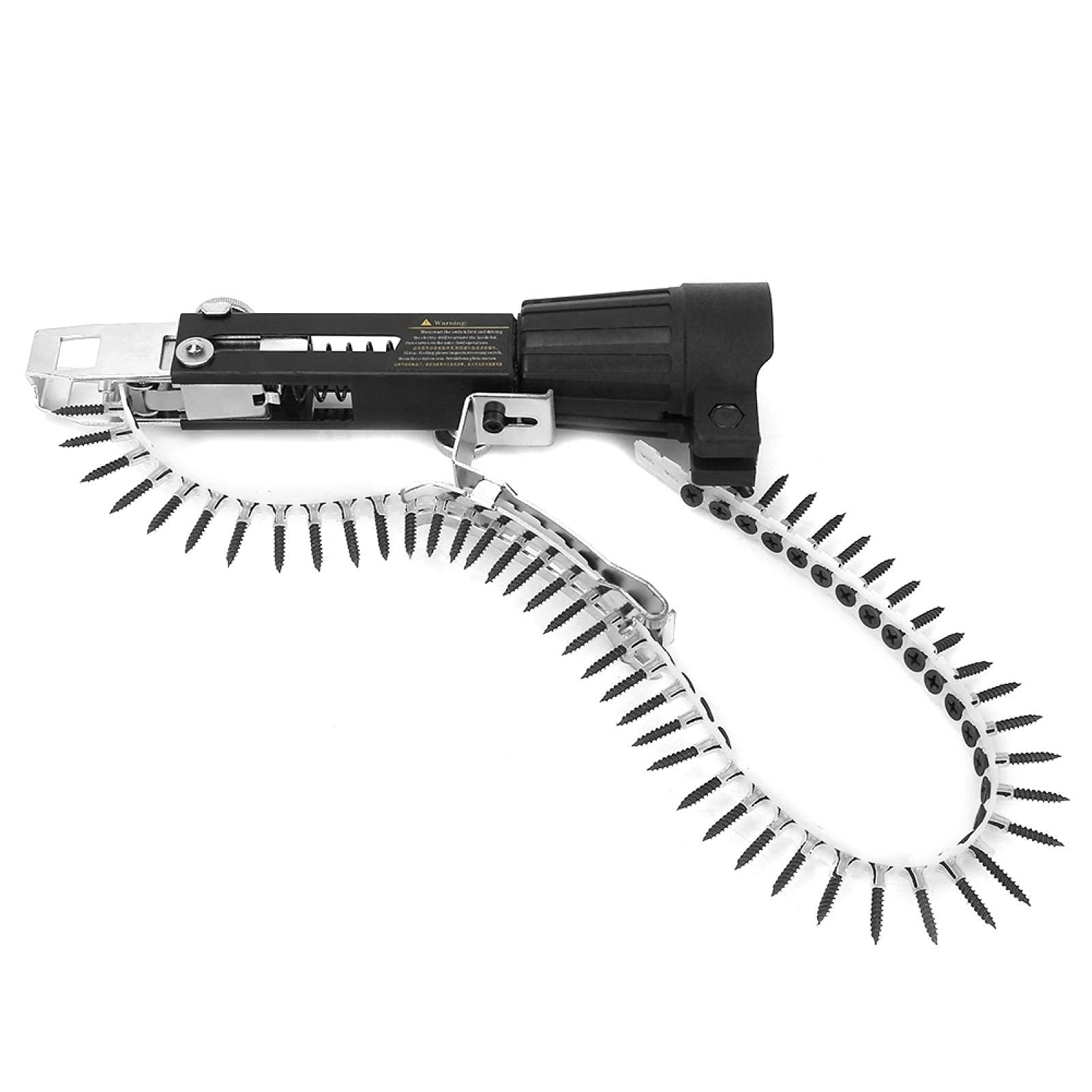 3Pcs Drill Chain Set - Automatic Electric Drill Chain Adapter for Woodworking & Drywall Screw Gun - Compatible with Cordless Power Drills, Nail Guns & Electric Drills - Perfect for DIY Projects, Home Renovation & Professional Woodworking