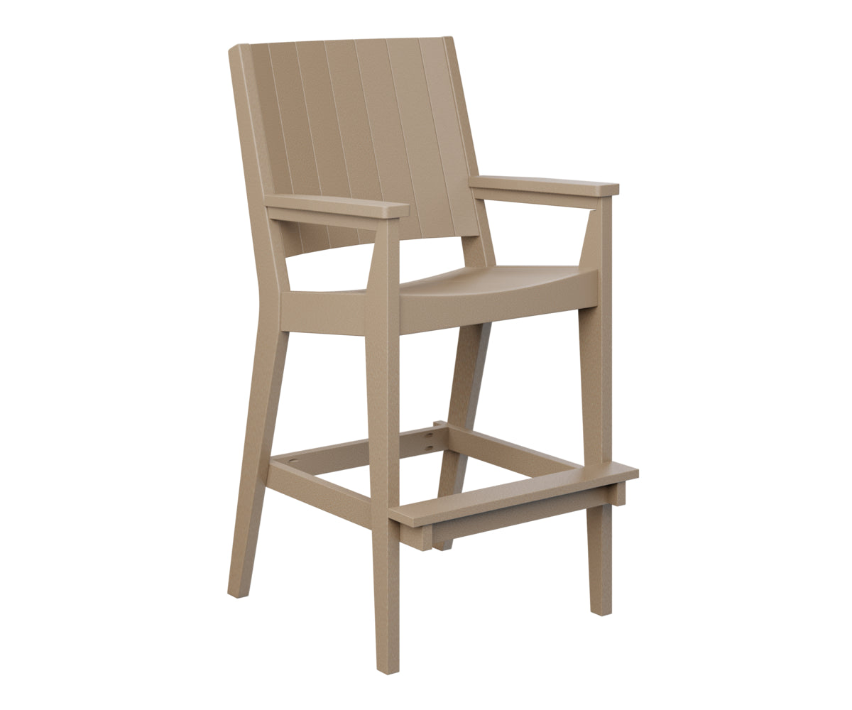 Berlin Gardens Mayhew Chat XT Chair - Patio Outdoor Conversation Chair with Cushion, Weather-Resistant & Comfortable - Perfect for Backyard, Garden, and Poolside Relaxation