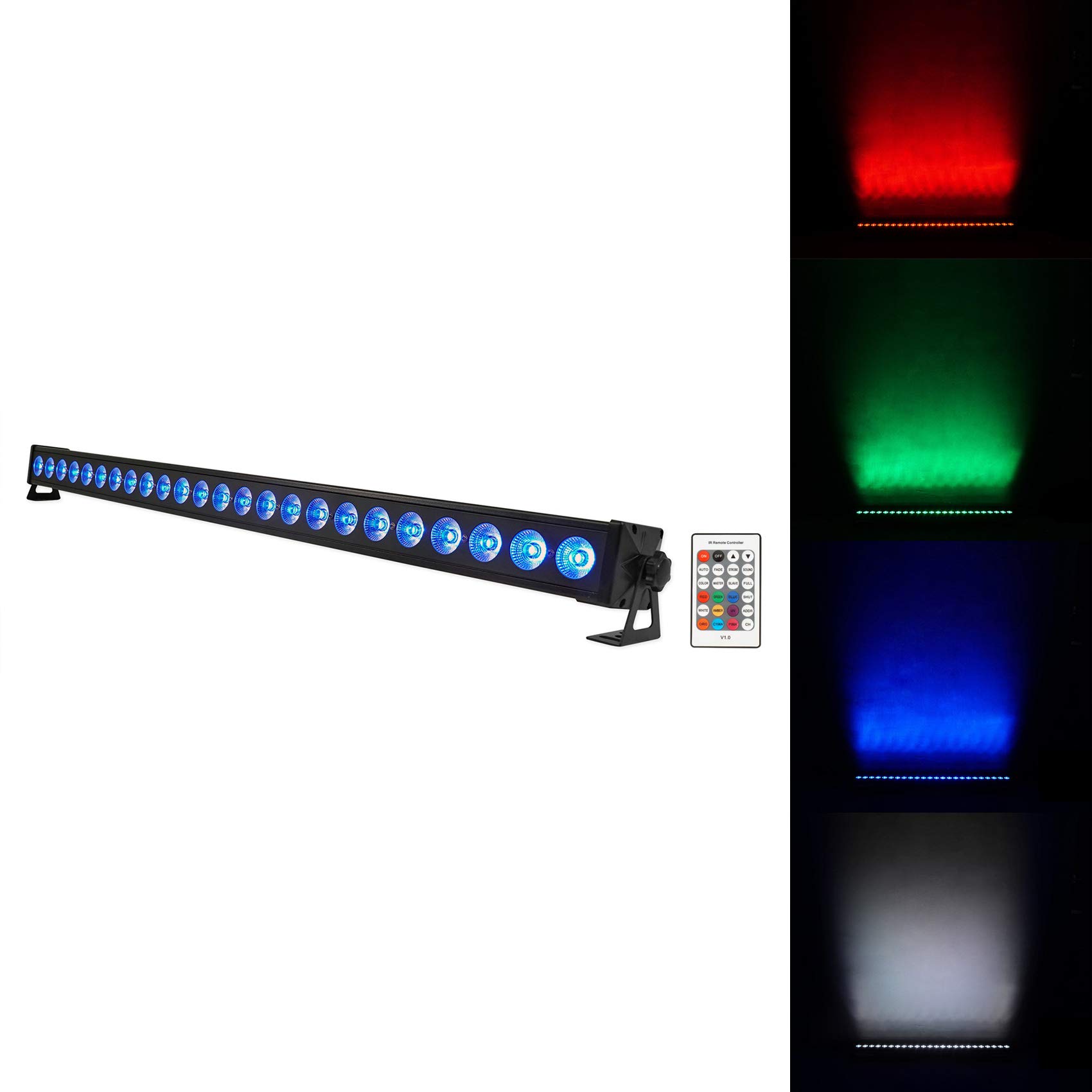 American DJ Fog Fury Jett DMX Vertical Fog Machine with Rechargeable LED Light Bar - Professional DJ Equipment for Stage Shows, Concerts, and Nightclubs