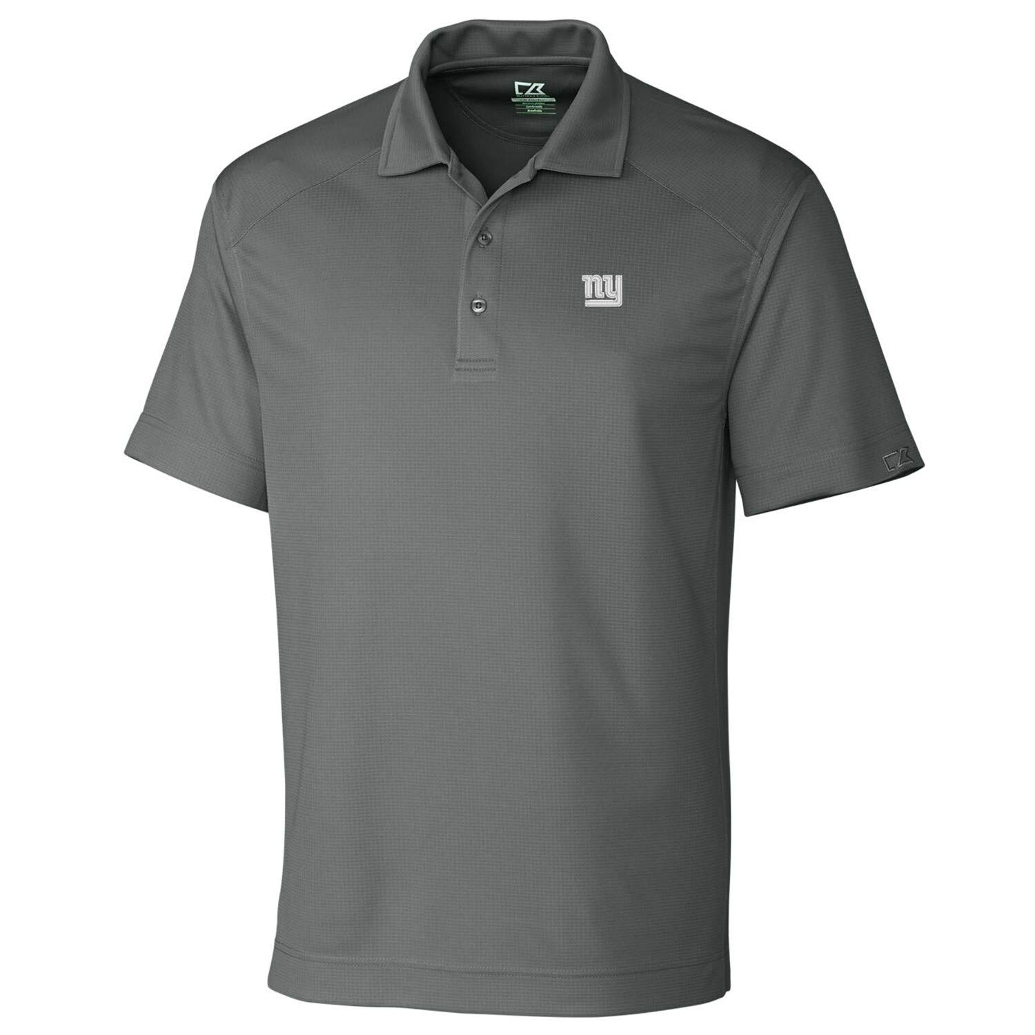Cutter & Buck Men's Navy New England Patriots Drytec Performance Polo Shirt - Moisture Wicking, Breathable Fabric for Golf, Work & Casual Wear