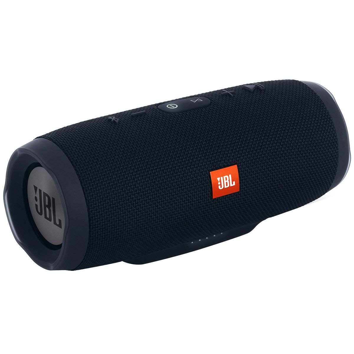 JBL Charge 3 Portable Bluetooth Speaker - IPX7 Waterproof, 20-Hour Playtime, Wireless Streaming, Built-in Power Bank - Perfect for Pool Parties, Beach Outings & Outdoor Adventures (Black)