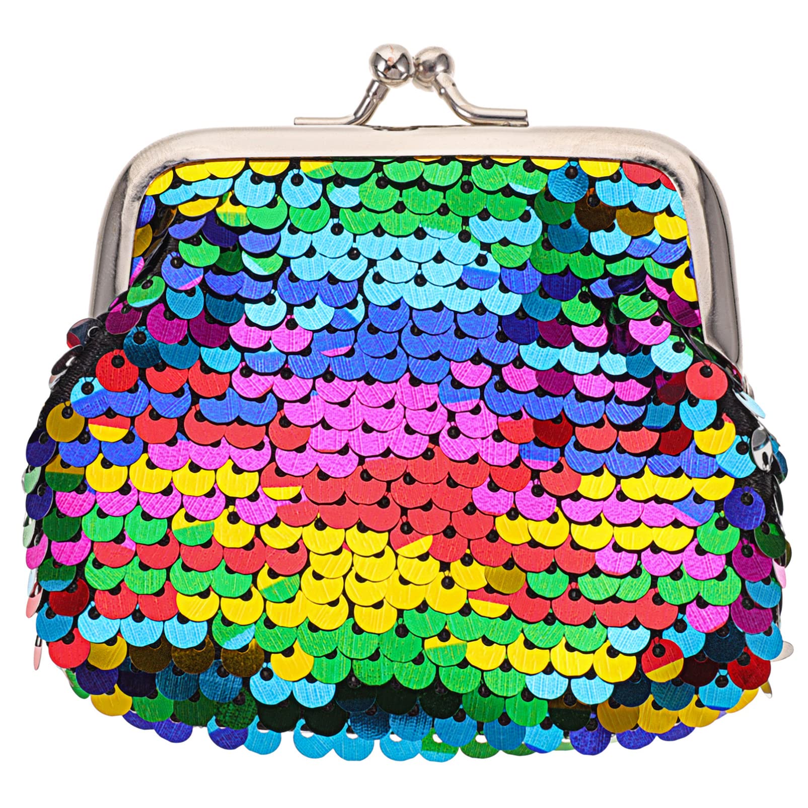 TENDYCOCO Women's Sparkly Sequins Wristlet Clutch Bag - Small Coin Purse & Wallet for Women & Girls - Perfect for Parties, Weddings & Night Out Accessories