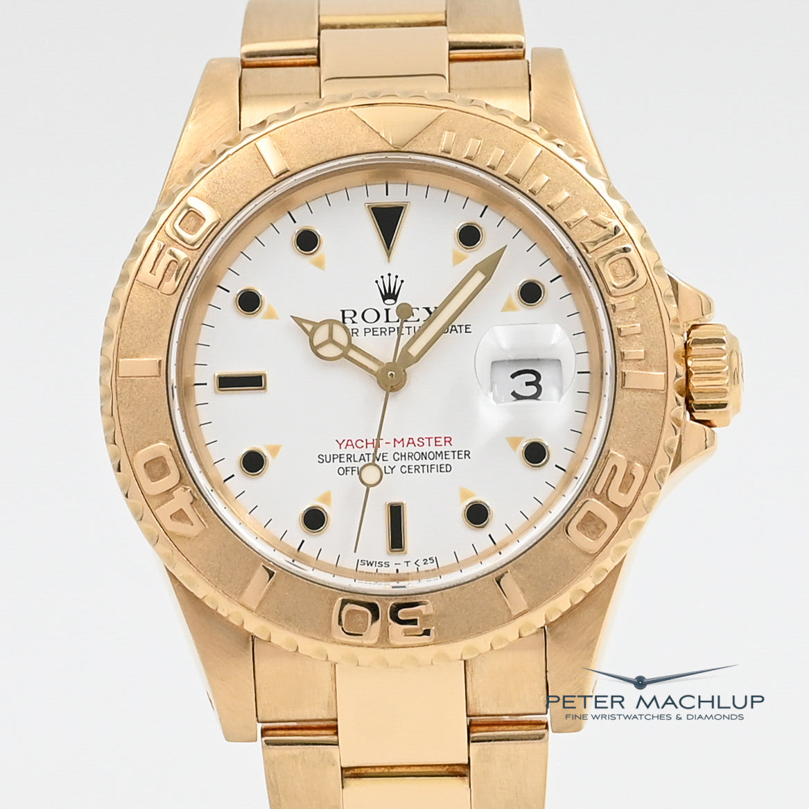 Authentic Rolex Yachtmaster 40mm Men's Luxury Watch - 1993 Vintage Model - Perfect for Sailing, Yachting & Special Occasions