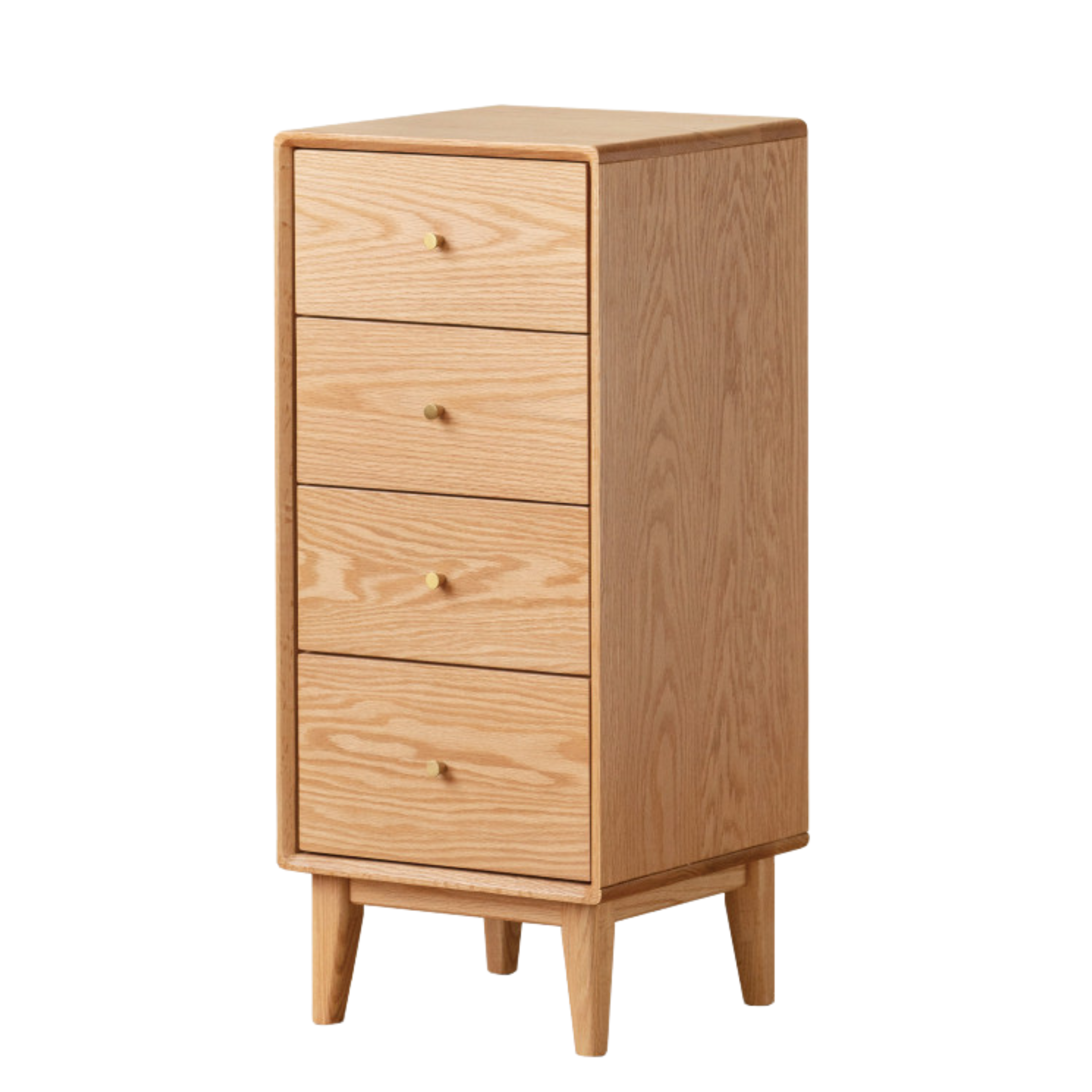 13.8x13.8x31.9 inch / 35x35x81сm / Natural Wood Color / Oak Сhest of drawers medium