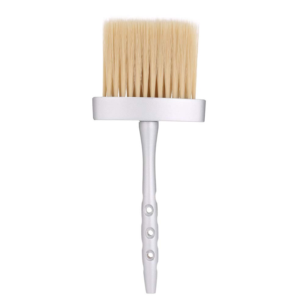 Professional Long Handle Neck Hair Cleaning Brush - Salon Grooming Tool for Hair Cutting, Shaving & Sweeping | Perfect for Barbershops, Home Grooming & Pet Care