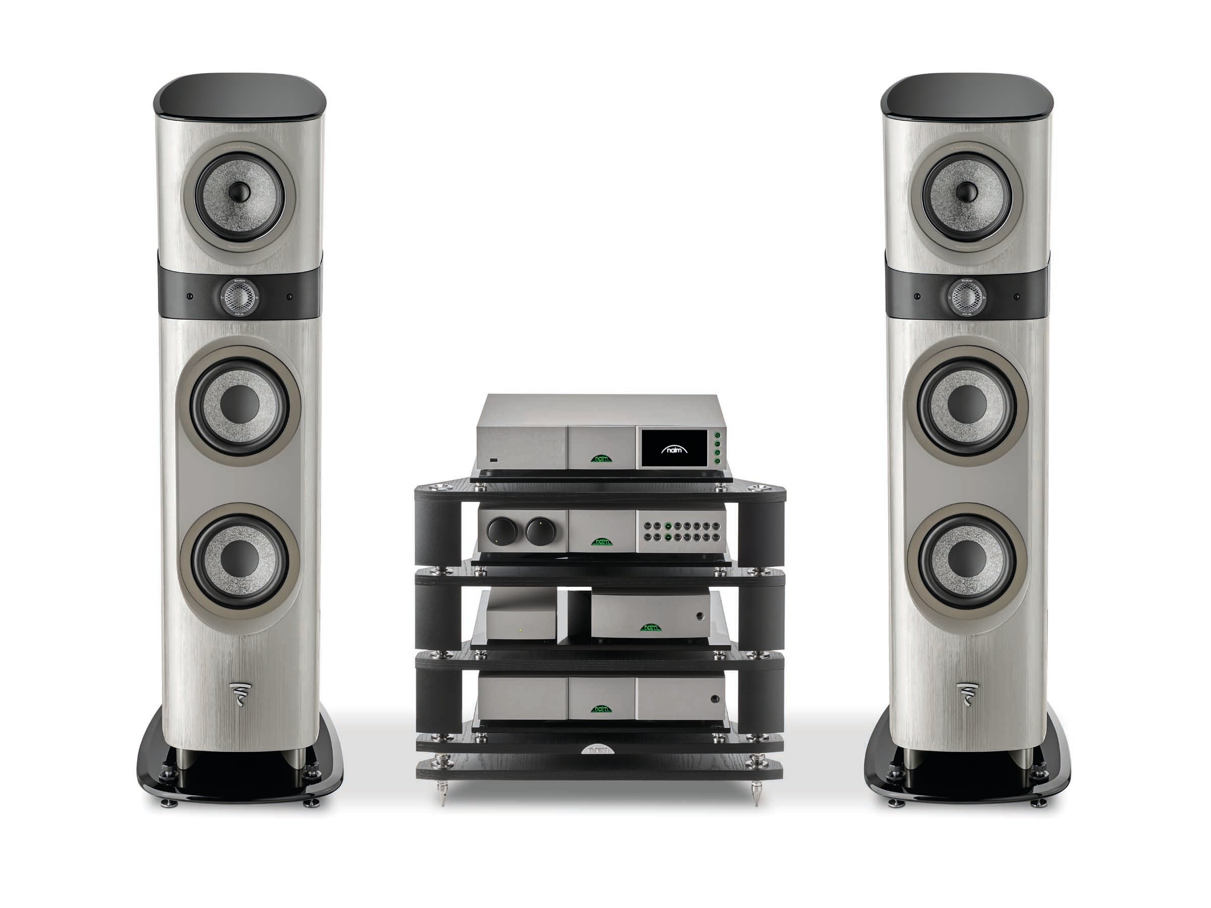 Focal & Naim Ensemble Special Edition 10th Anniversary - Premium Hi-Fi Audio System for Home Theater & Music Listening