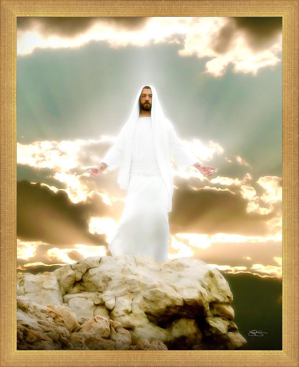 Behold My Beloved Son - Inspirational Christian Wall Art for Home & Church Decor | Perfect for Living Room, Bedroom & Gift Giving