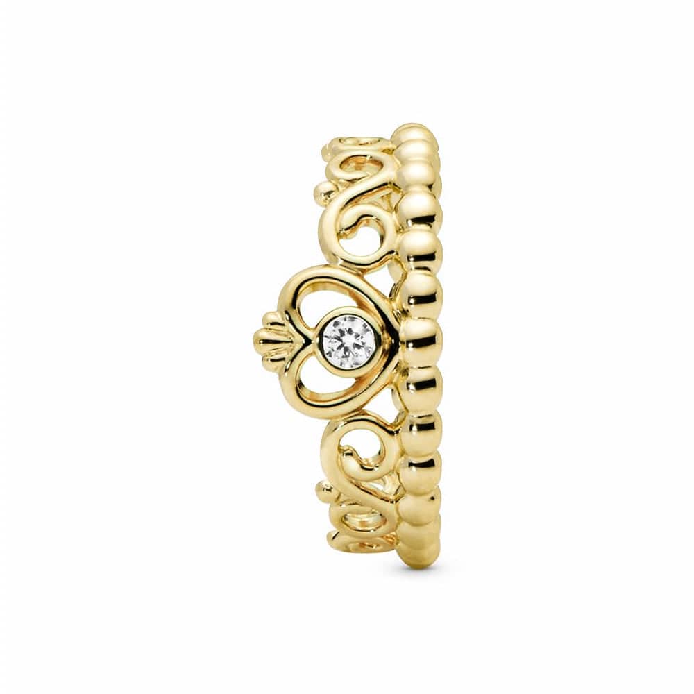 Lab Grown Diamond Crown Promise Ring for Women - Ethical & Affordable Engagement Jewelry - Perfect for Anniversaries, Proposals & Special Occasions