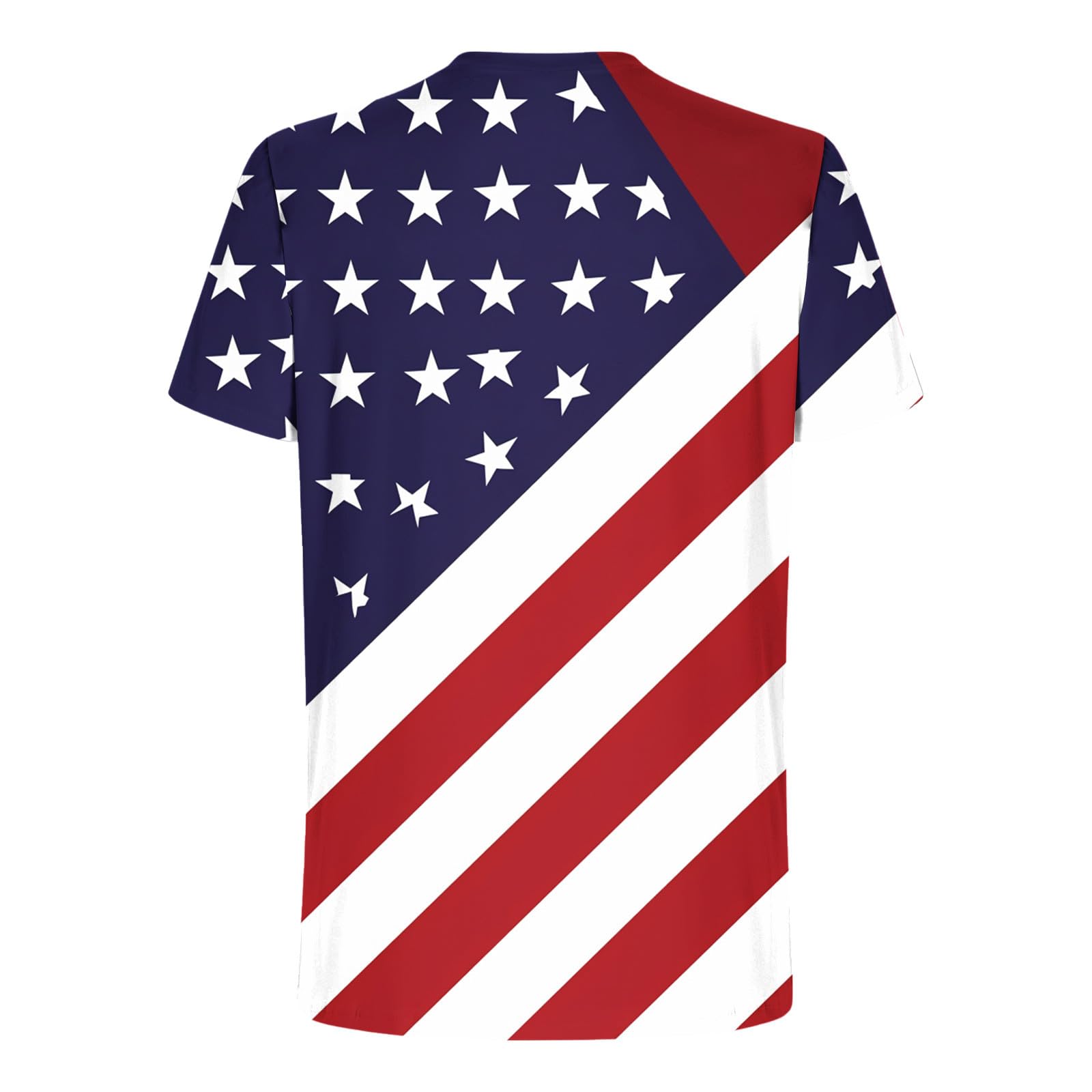 Patriotic American Flag Graphic T-Shirts for Men - 4th of July Shirts, Short Sleeve Summer Tops - Perfect for Independence Day Celebrations, BBQ Parties & Casual Outings
