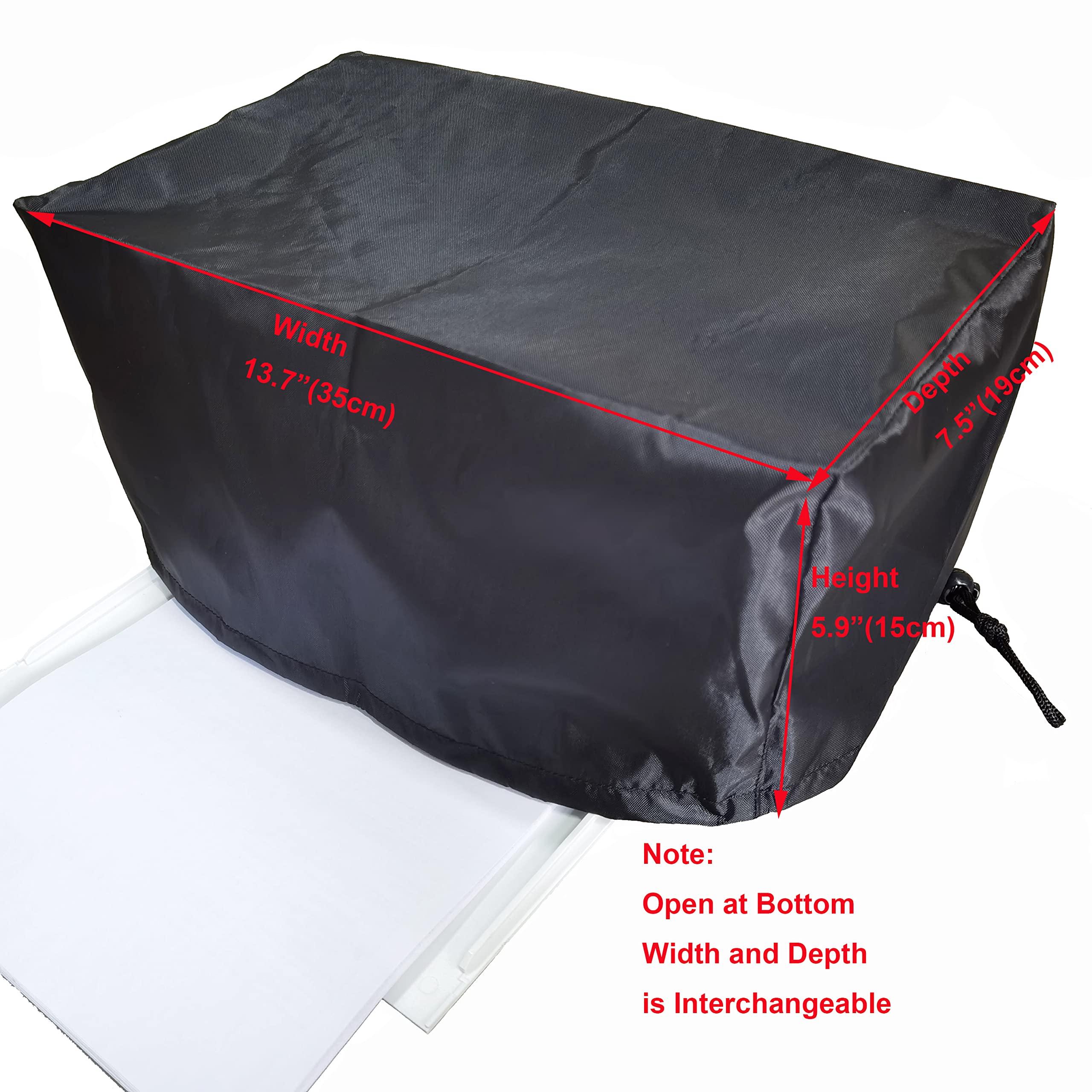Premium Printer Dust Cover for HP, Epson, Canon, Brother & Dell Printers - 13.7