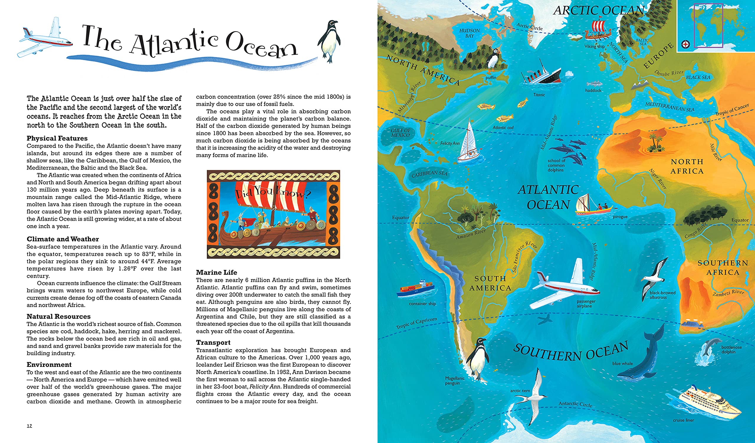 Barefoot Books World Atlas - Explore the World with Kids | Educational Geography Book for Children | Perfect for Homeschooling & Classroom Learning