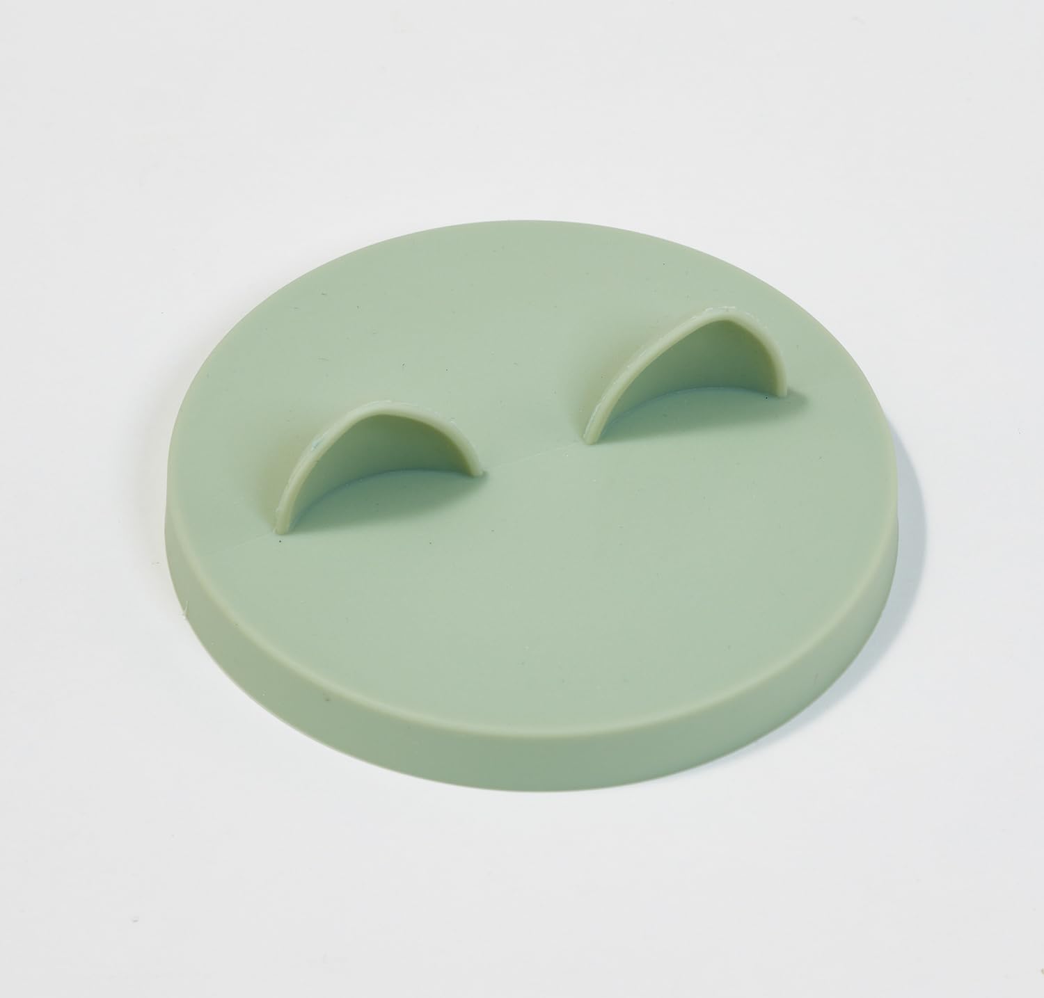 OHMO 2 Pack Silicone Cat Food Can Lids for 3 oz Cans - Small Size Pet Food Can Covers, Leak-Proof & Airtight Seal - Perfect for Freshness & Portion Control (Light Green) - Ideal for Travel, Camping & Leftover Storage