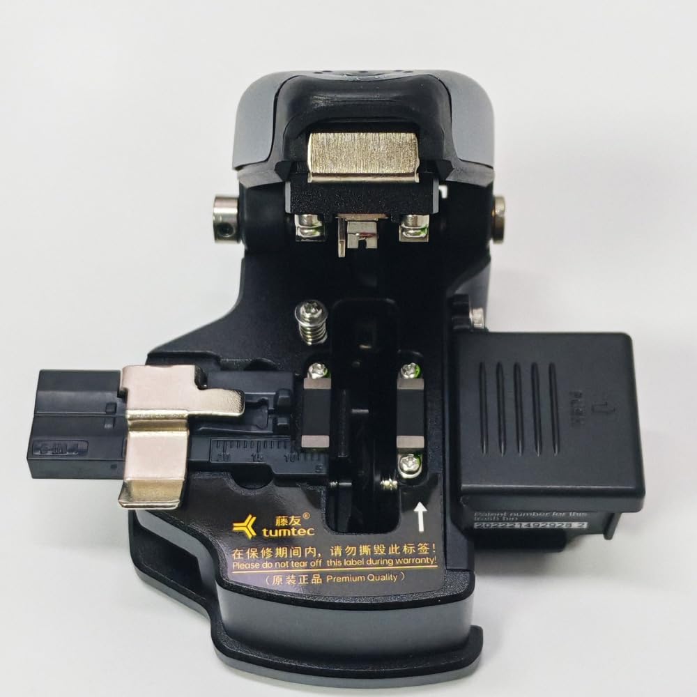 TUMTEC A10 One-Step Fiber Optic Cutter Kit - FTTH Cable Cutting Knife & Fusion Splicer Tool - Perfect for Fiber Optic Installation, Maintenance, and Network Repair