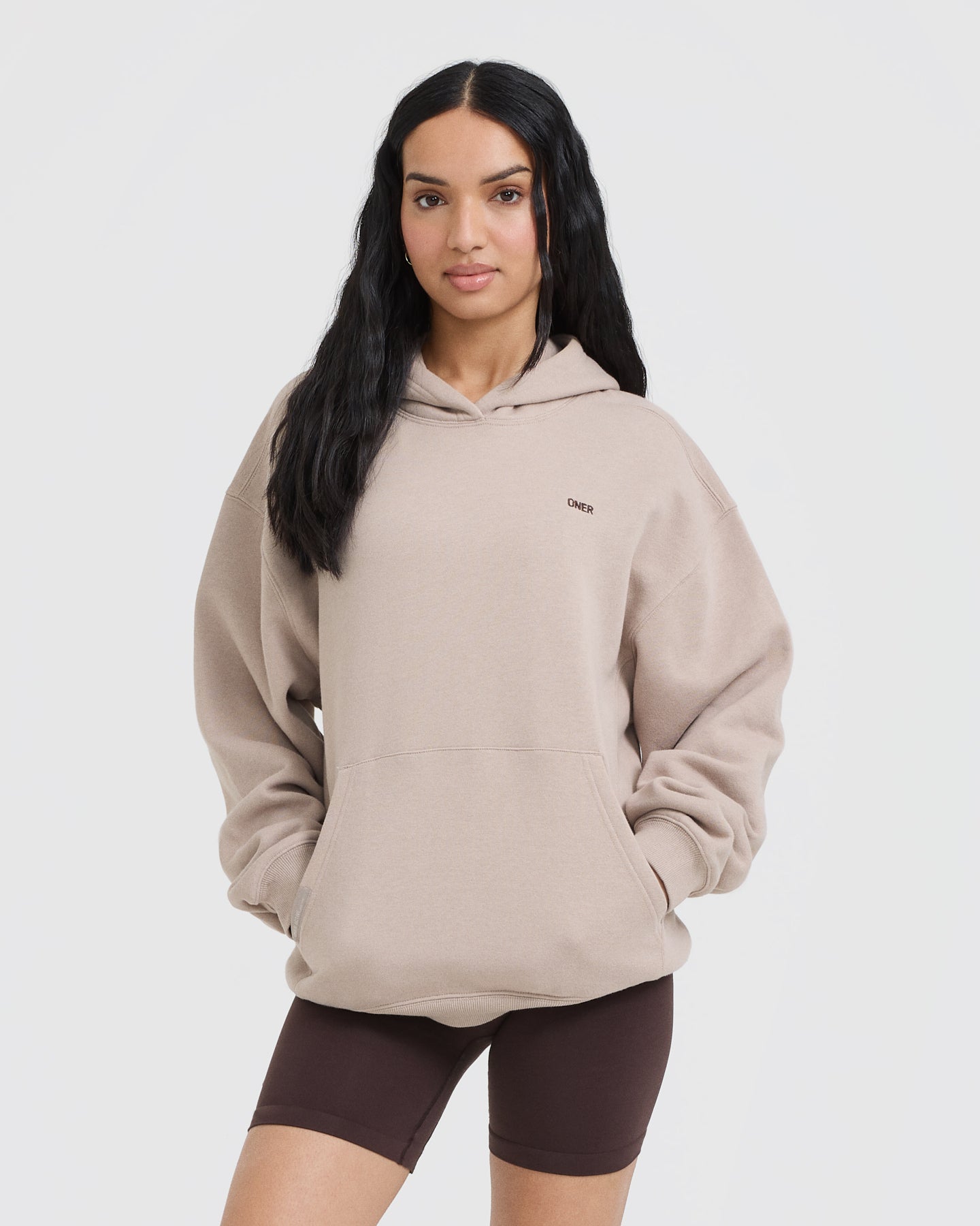Premium Mushroom Brown Hoodie for Men & Women - Soft Cotton Pullover Sweatshirt for Casual Wear, Gym & Outdoor Activities
