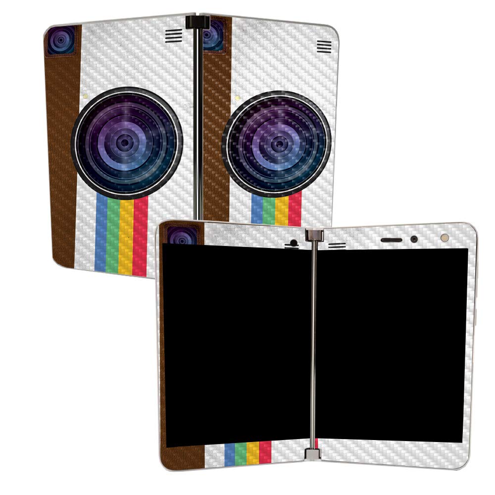 Carbon Fiber Skin for Microsoft Surface Duo - Durable Protective Cover | Easy to Apply | for Work & Travel