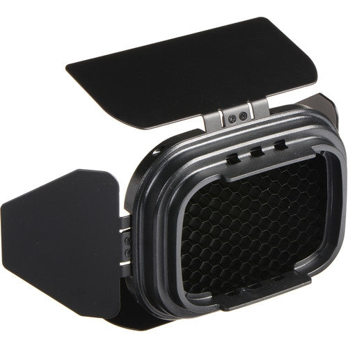 Godox AD200 Studio Flash Barndoor & Color Gel Kit - Perfect for Portrait, Product, and Fashion Photography