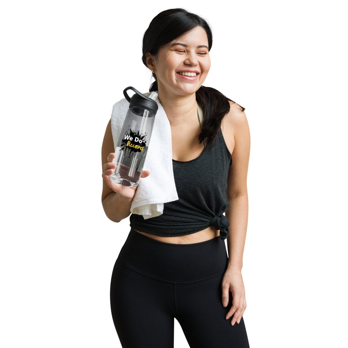 Eco-Friendly Sports Water Bottle - BPA Free, Leak Proof, Reusable for Gym, Hiking & Outdoor Activities | We Do Recover Brand