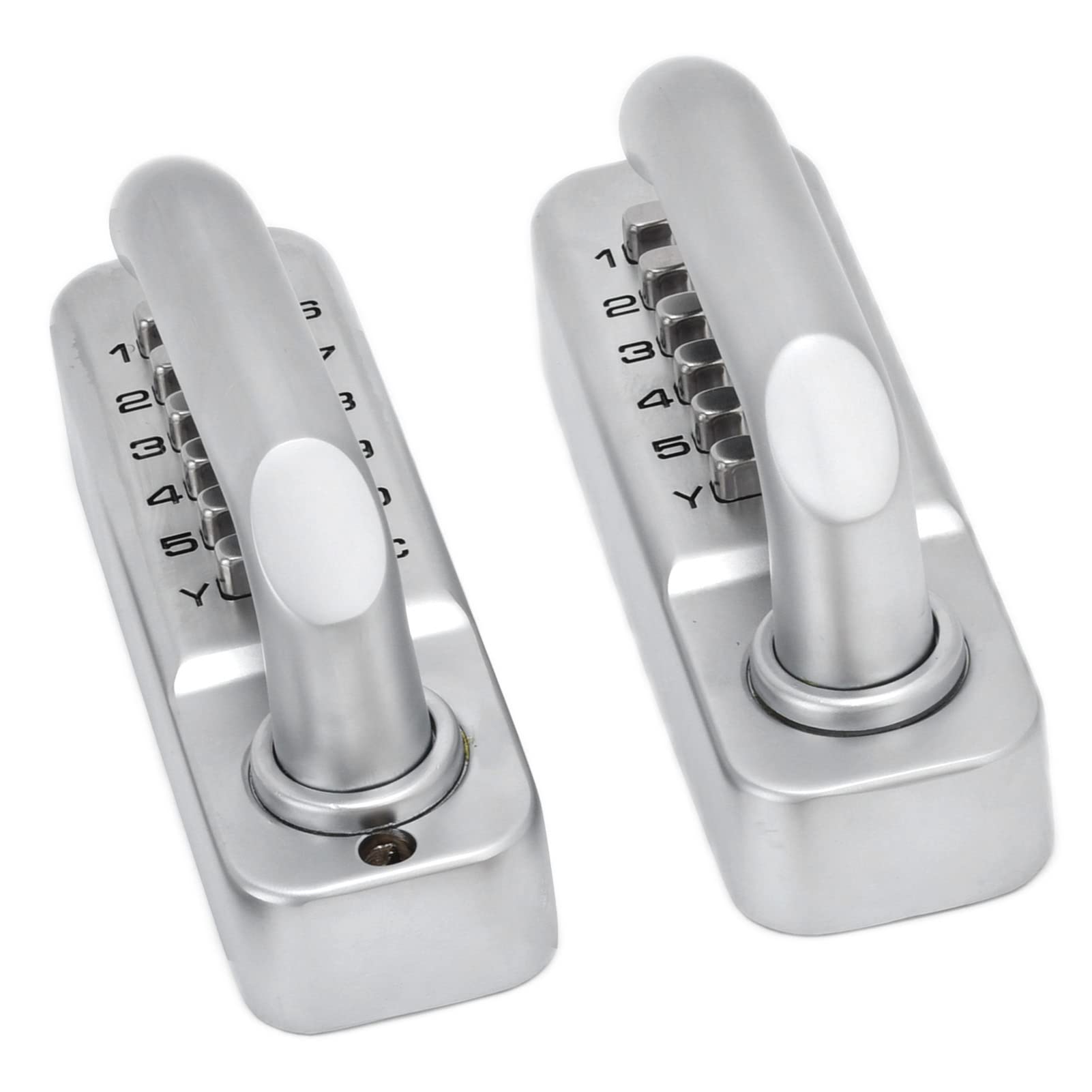 Garosa Keyless Entry Door Lock - Mechanical Combination Gate Lock with Keypad & Password Security - Double-Sided Keypads & Handle for Outdoor Gates, Fences (Ideal for Homes, Apartments, Warehouses & Commercial Properties)