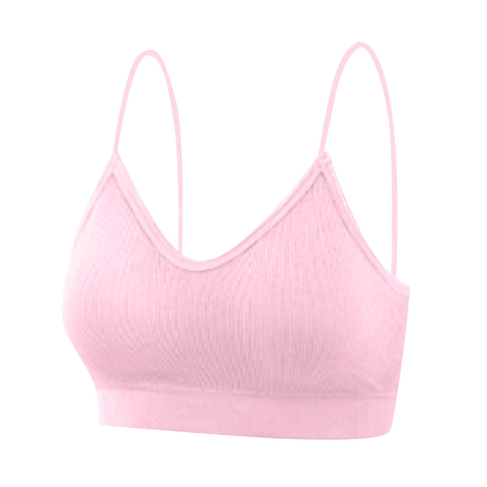 Push Up Bras for Women - Seamless Tube Top with Chest Pad & Threaded Camisole - Beautiful Back Wrapping Underwear for Everyday Wear & Special Occasions