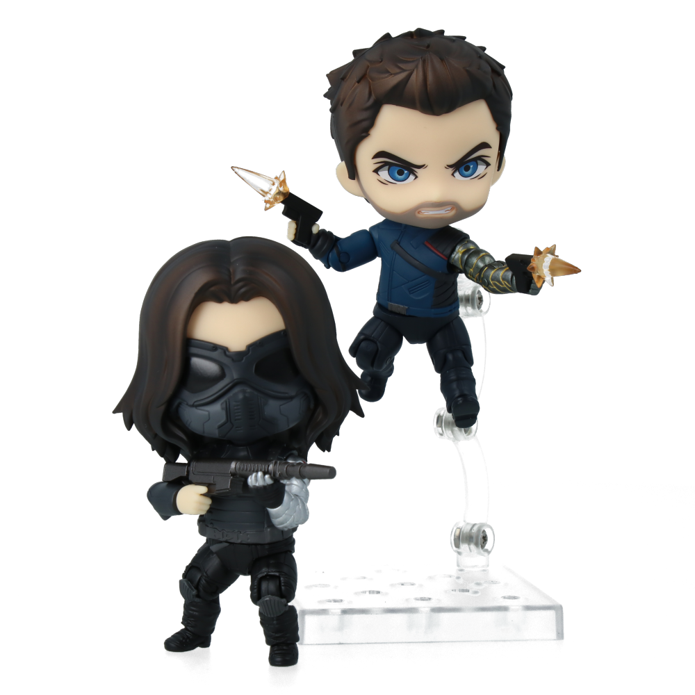 Nendoroid Winter Soldier DX Action Figure - Avengers Collectible Toy for Fans & Gift Idea | Perfect for Display, Cosplay, and Marvel Merchandise Collections