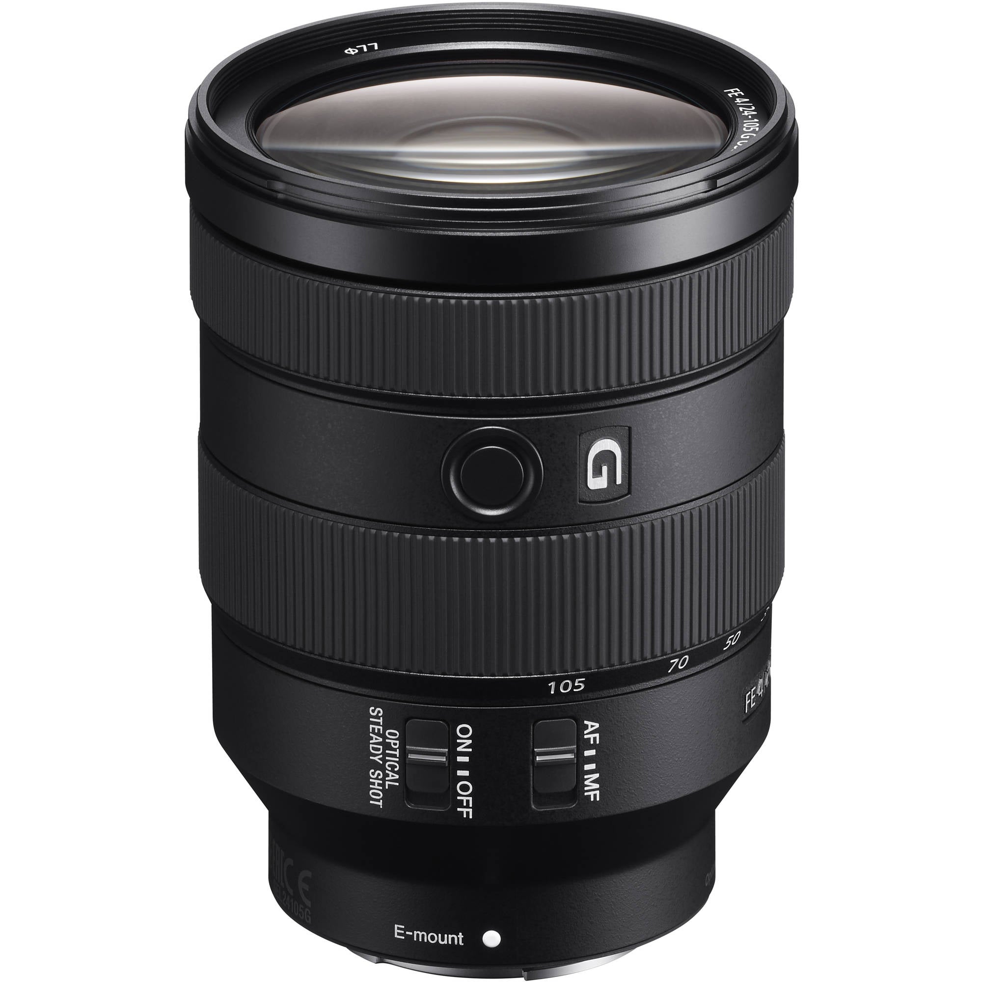 Sony FE 24-105mm f/4 G OSS Full Frame Zoom Lens - Professional Photography for Travel, Portraits & Events