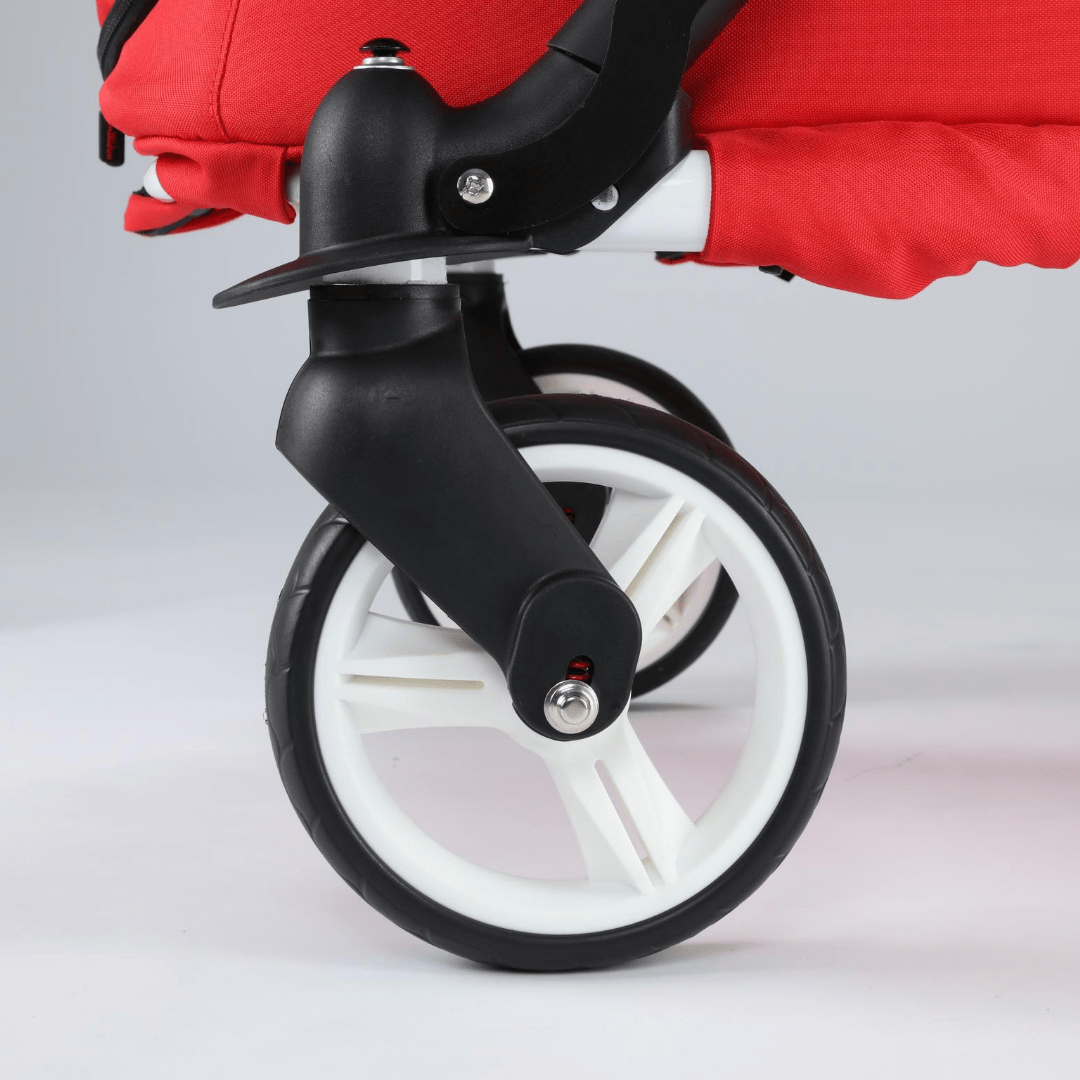 Wonderfold Wagon MJ01 Compact Single Stroller Wagon - Lightweight 1-Seater Baby Stroller & Utility Cart for Toddlers - Perfect for Park Outings, Beach Trips, and Shopping