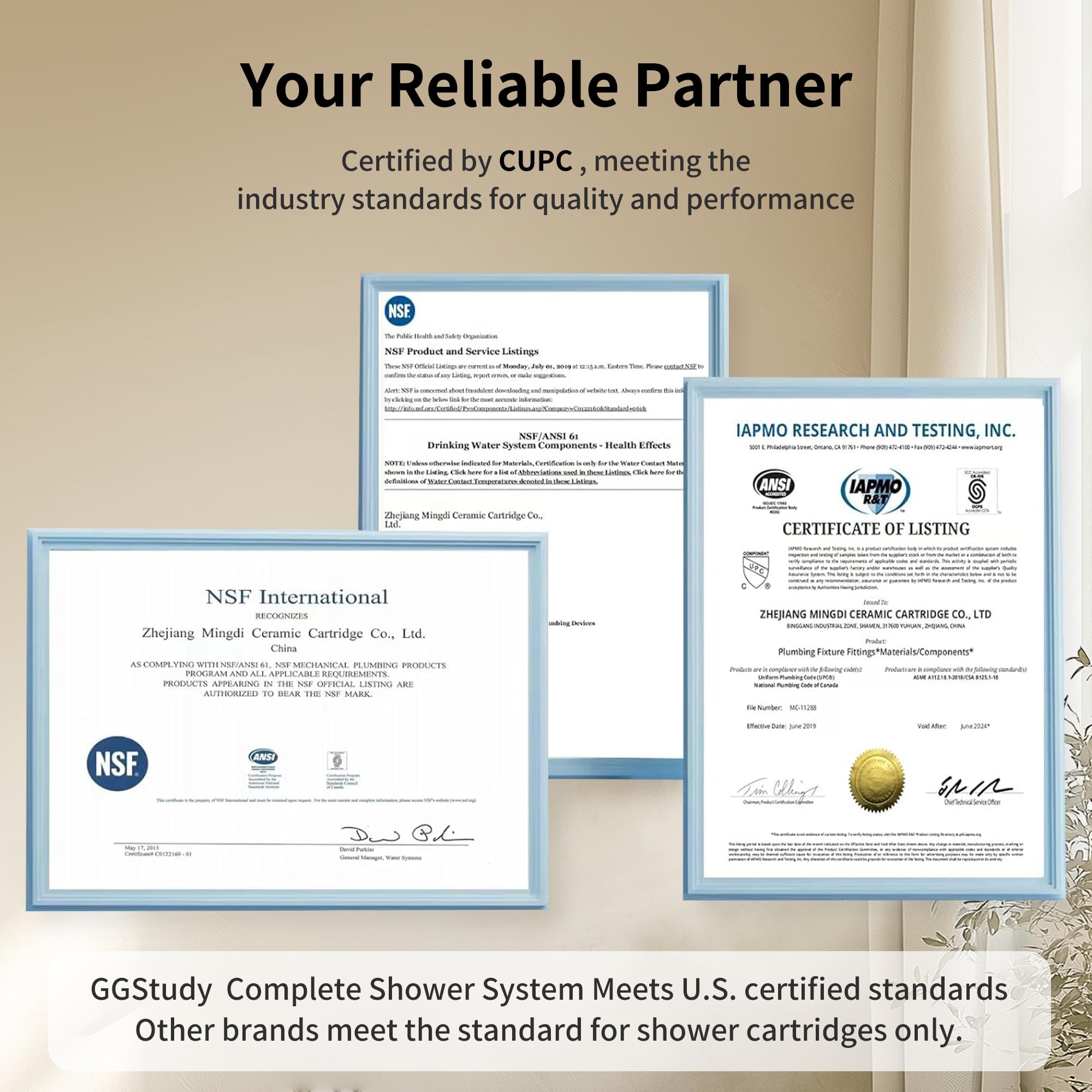 10 Inch Square Stainless Steel Rainfall Shower System - Black GGStudy Shower Faucet Trim Kit with Rough-in Valve, Handheld Spray & Metal Shower Head for Modern Bathroom Renovation | Perfect for Spa-Like Experience and Water-Saving Bathing