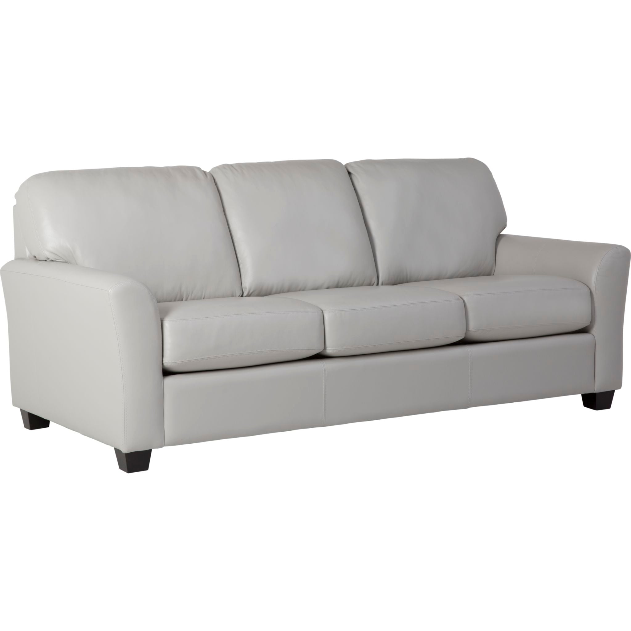 Alessandra Sofa - Modern Campania Dove Fabric Sectional Couch for Living Room, Lounge & Family Room Comfort