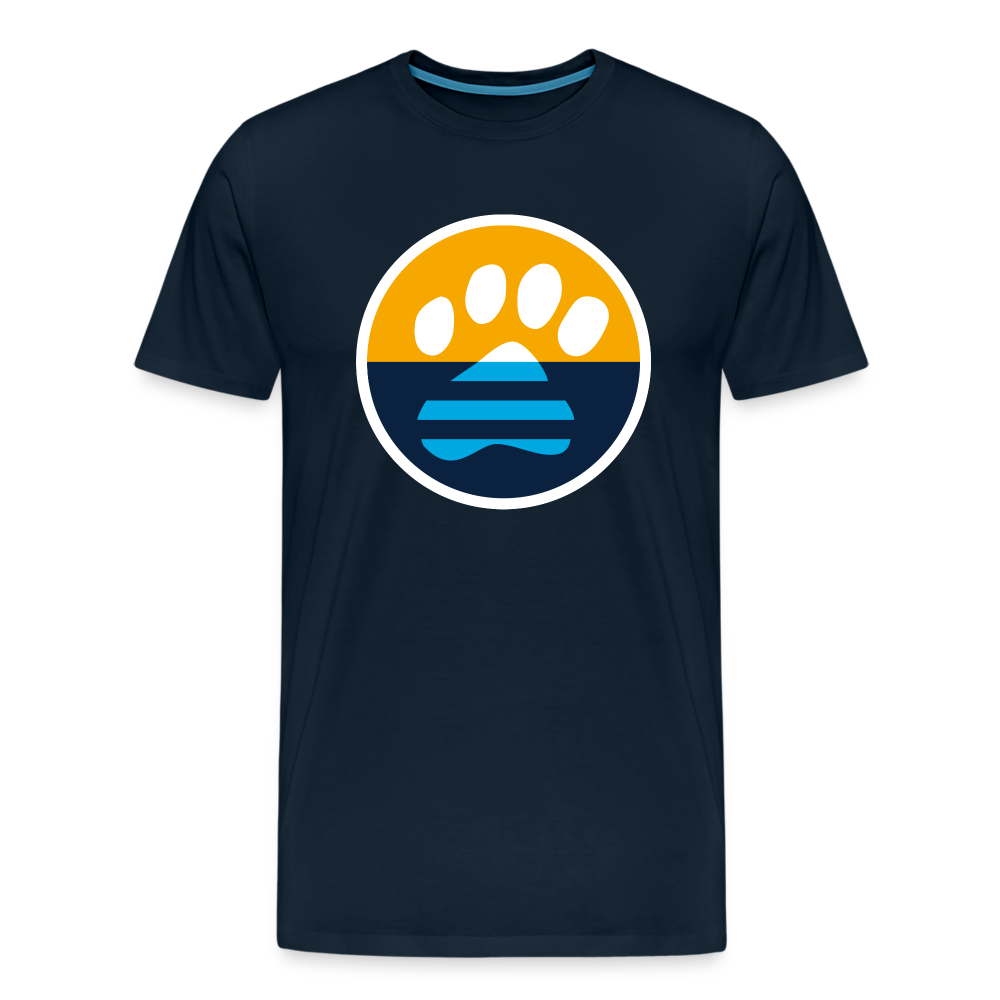 Premium MKE Flag Paw Classic T-Shirt - Comfortable & Stylish Unisex Tee for Casual Wear, Outdoors, and Milwaukee Pride
