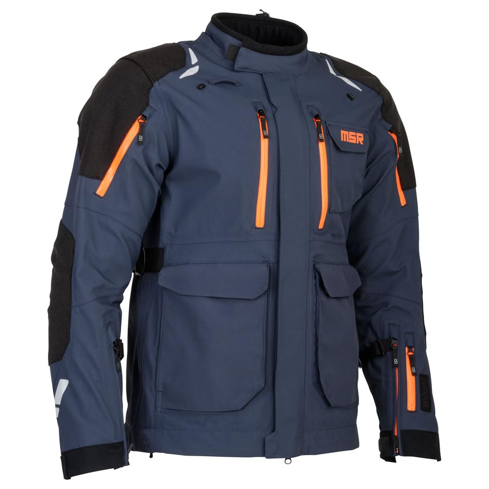 MSR Xplorer ADV Jacket - Lightweight Waterproof Hiking Jacket for Men & Women - Windproof Outdoor Gear for Camping, Backpacking & Mountaineering