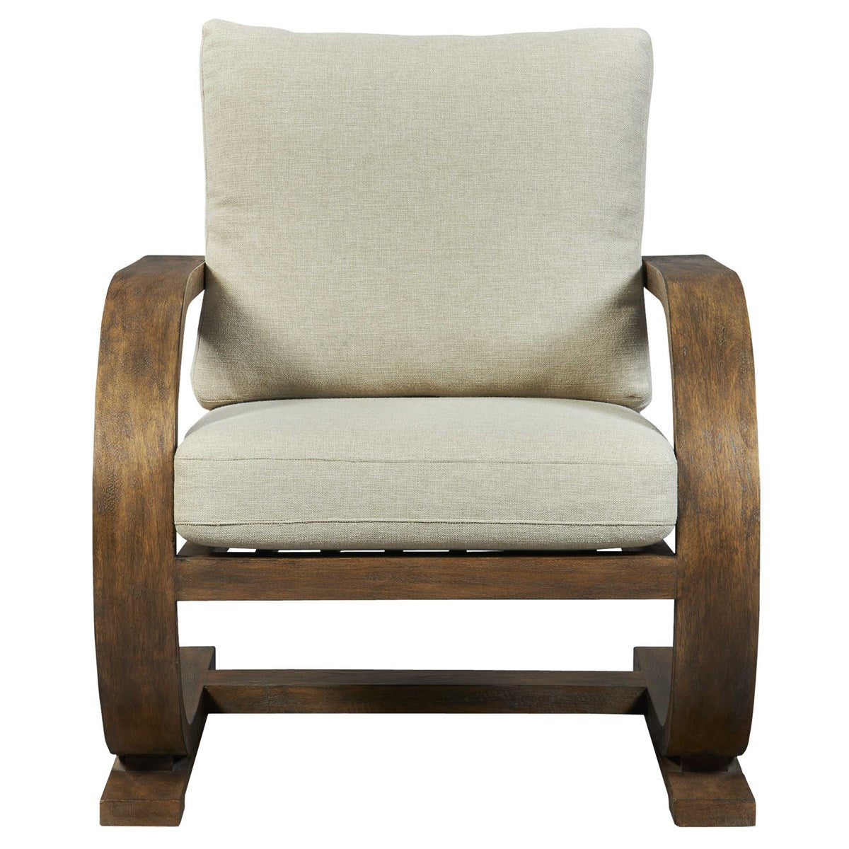 Stylish Bedrich Accent Chair for Living Room - Modern Lounge Chair with Upholstered Seat & Wooden Legs, Perfect for Home Decor, Reading Nook or Office Space