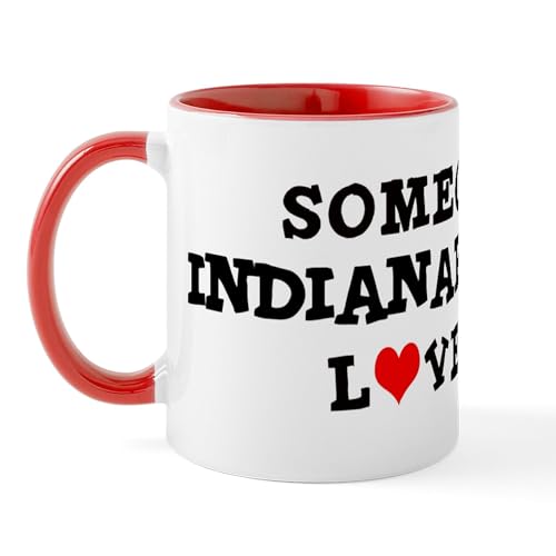 White/Red Inside - Someone In Indianapolis Mug