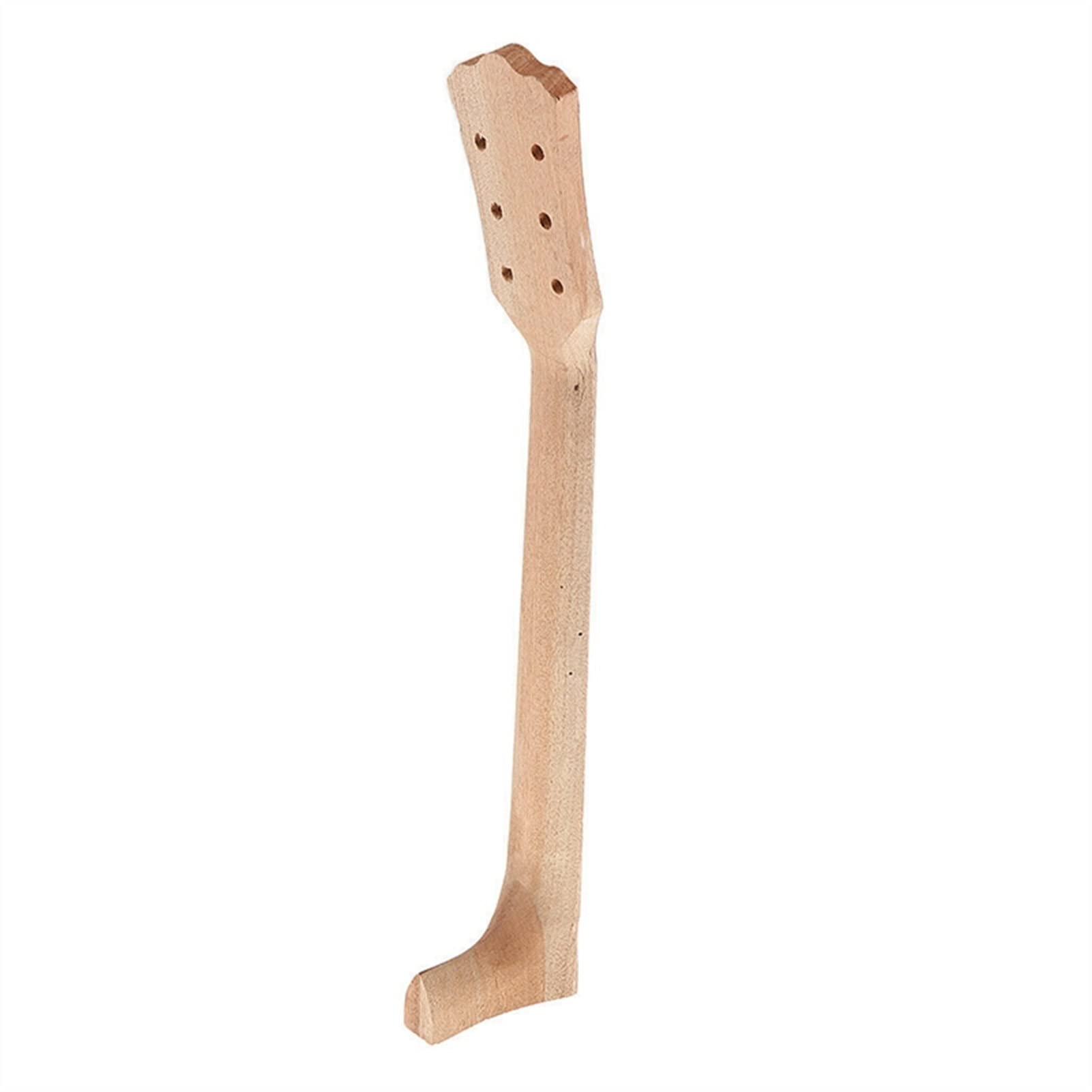 Mahogany Acoustic Guitar Neck Replacement for 40-Inch Folk Guitar - Unfinished DIY Repair Part | Perfect for Guitar Maintenance, Custom Builds & Music Instrument Upgrades