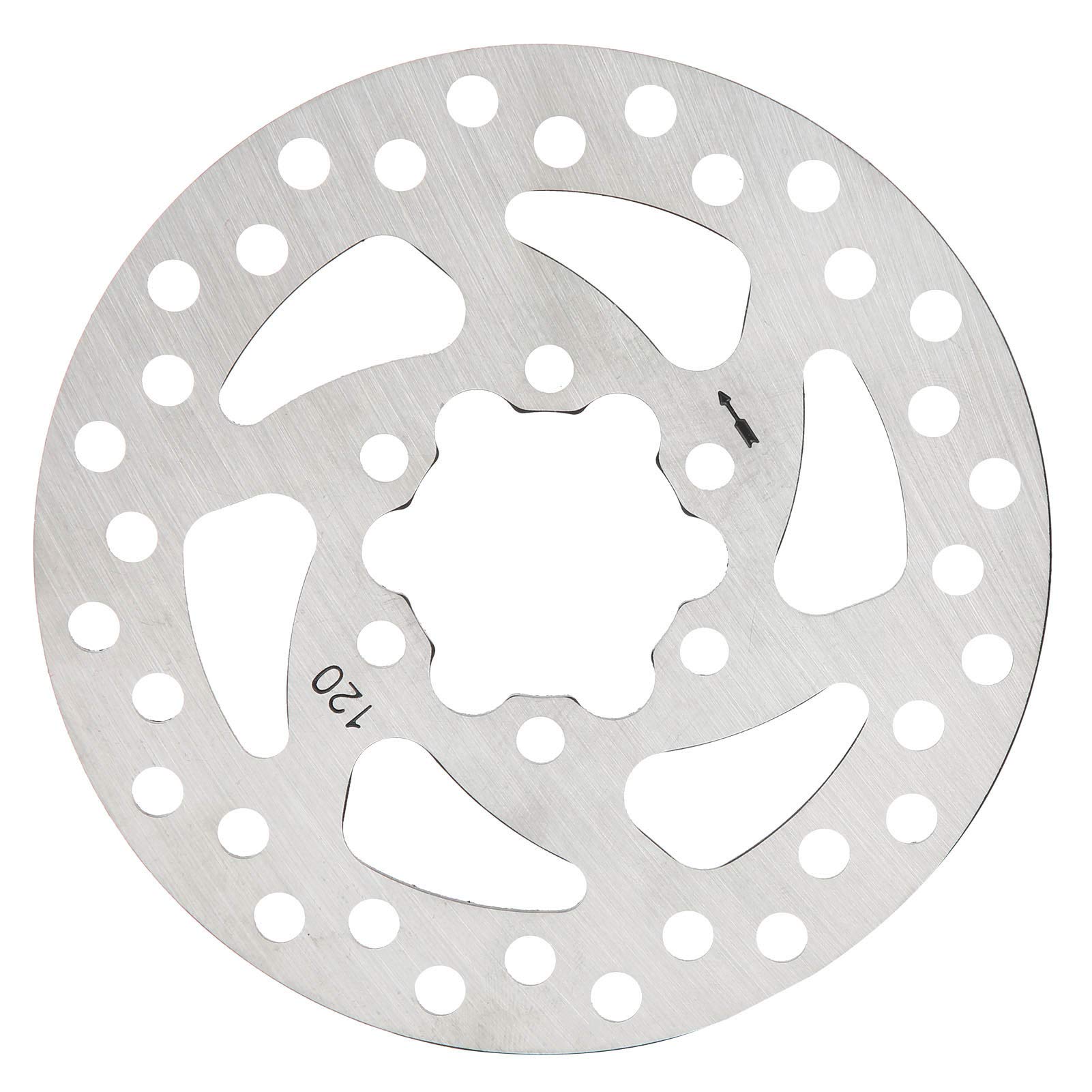 High-Performance 120mm Disc Rotor - Enhanced Tensile Strength & Superior Braking for Electric Scooters & E-Bikes | Perfect for Commuting, Off-Roading & Urban Mobility
