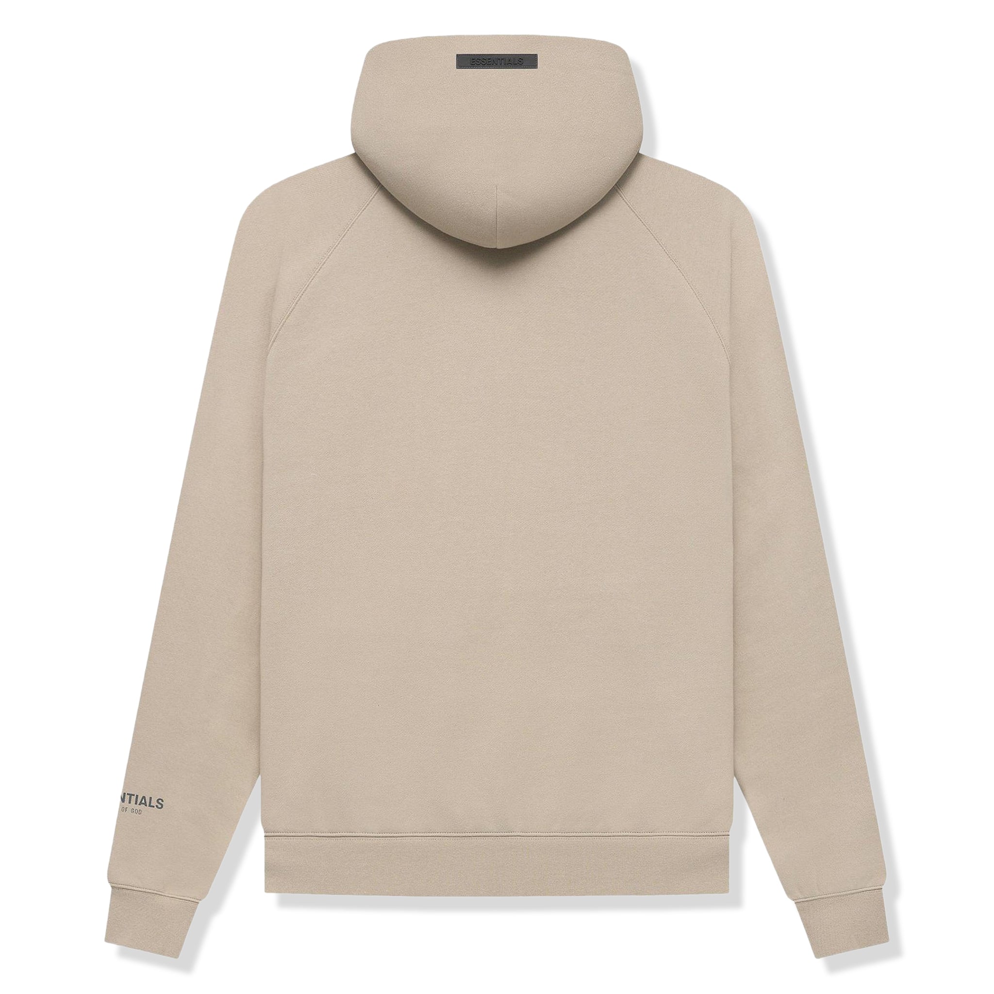 Fear of God Essentials Core Collection String Tan Hoodie - Men's Casual Pullover Sweatshirt for Streetwear & Loungewear